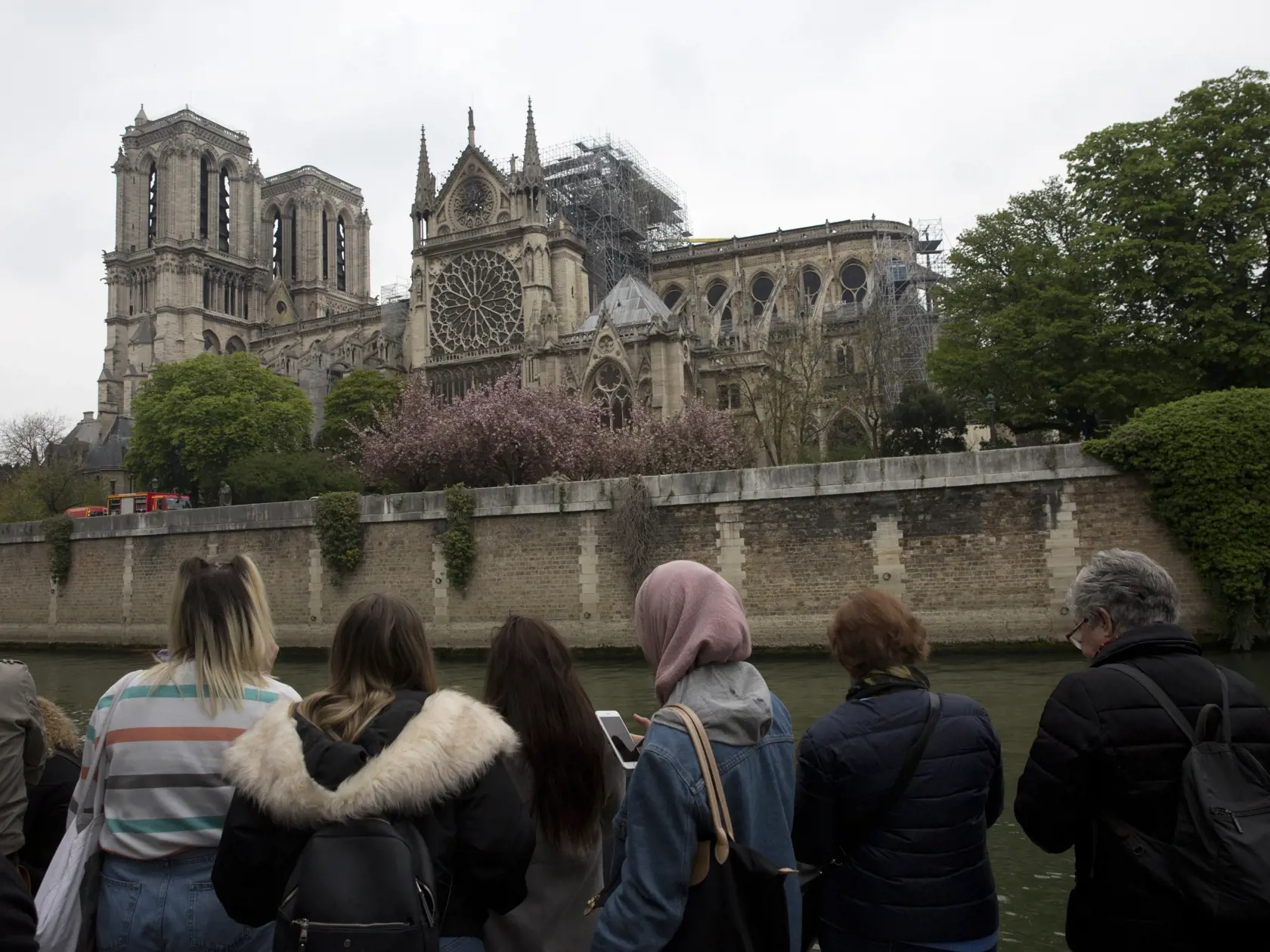 Požiar v katedrále Notre Dame v Paríži