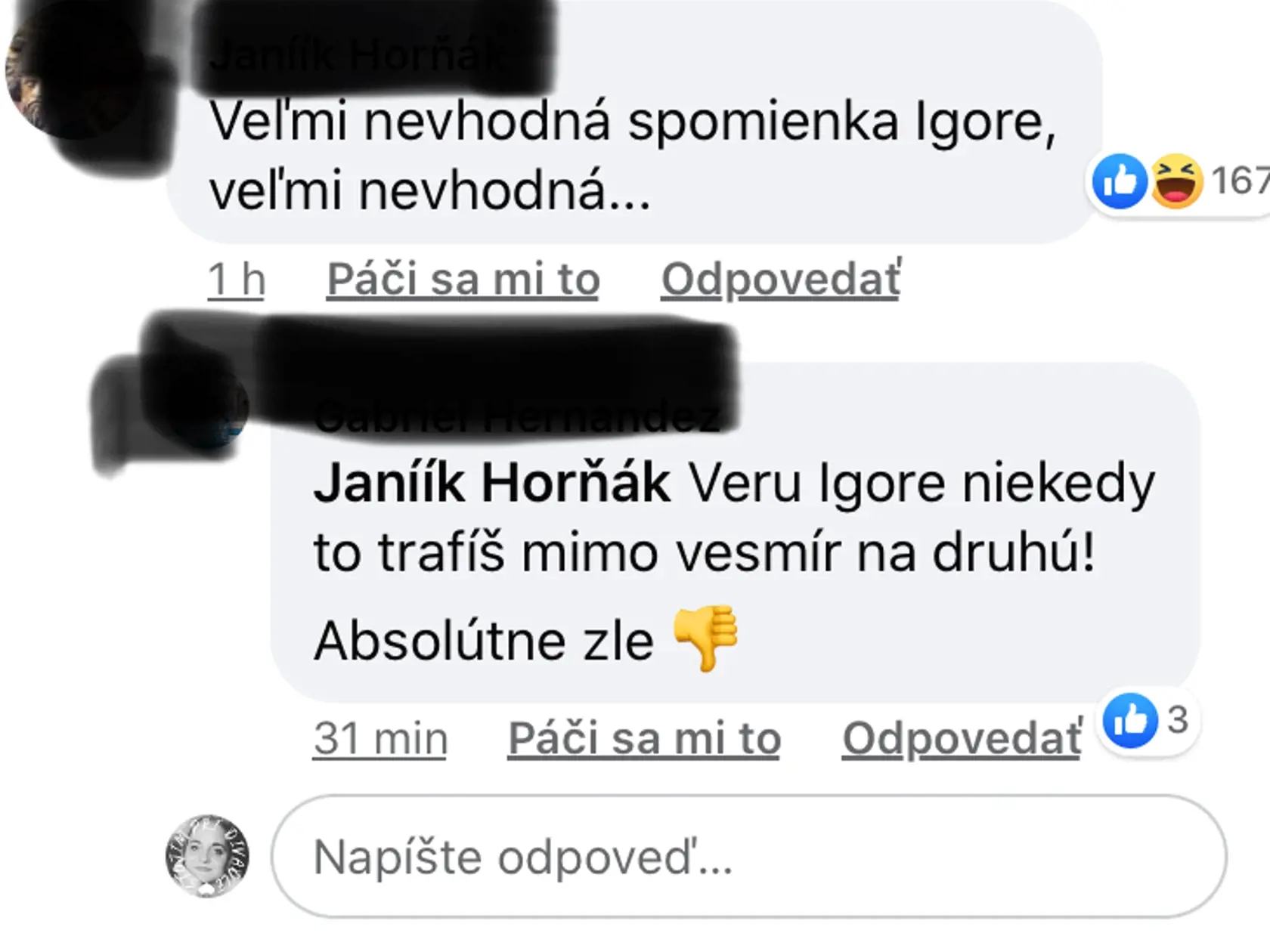 V komentároch je badať zásadné pobúrenie!