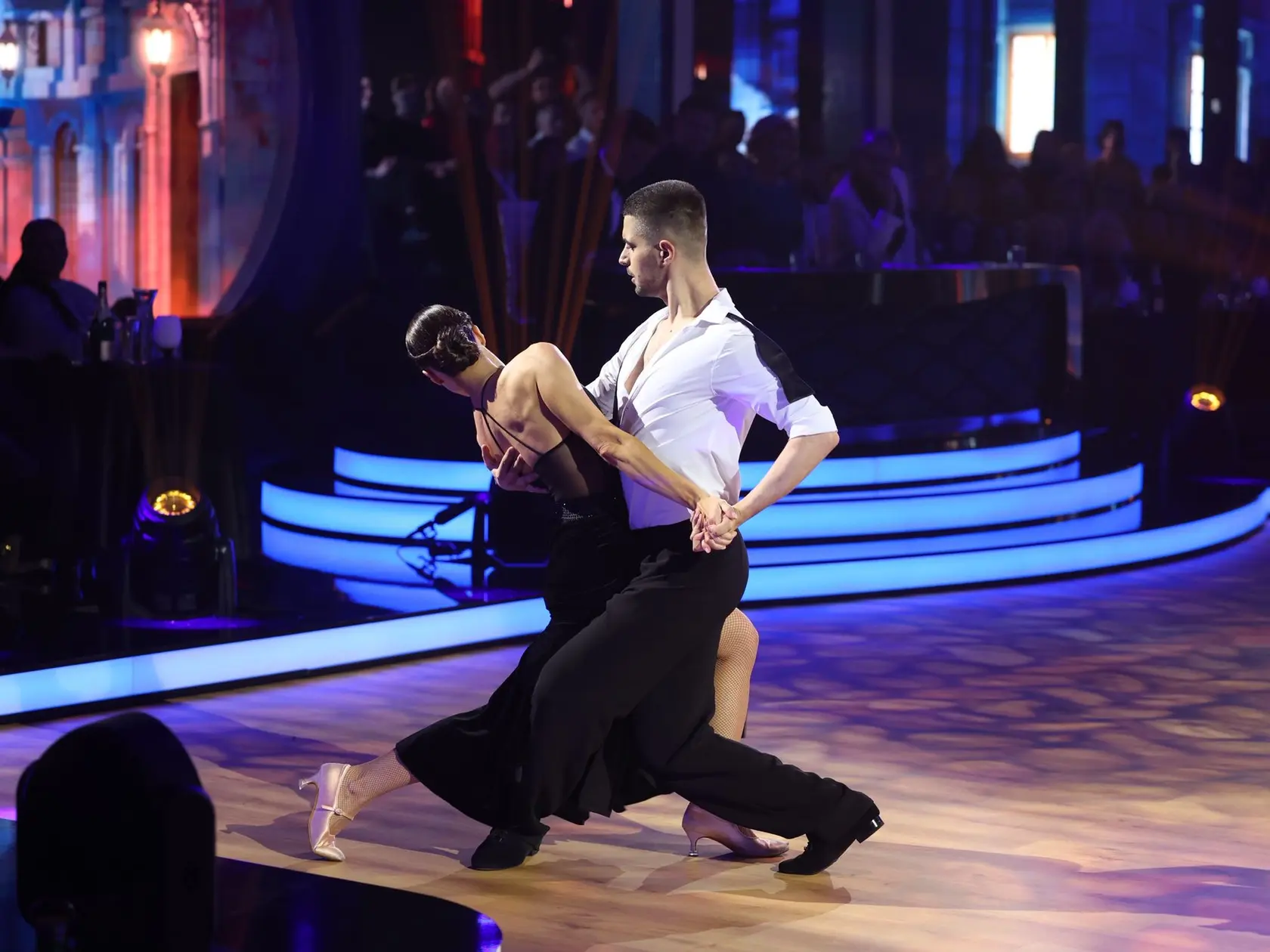 Finálové kolo Let's Dance. Na snímke Zuzana Porubjaková a Jaroslav Ihring.