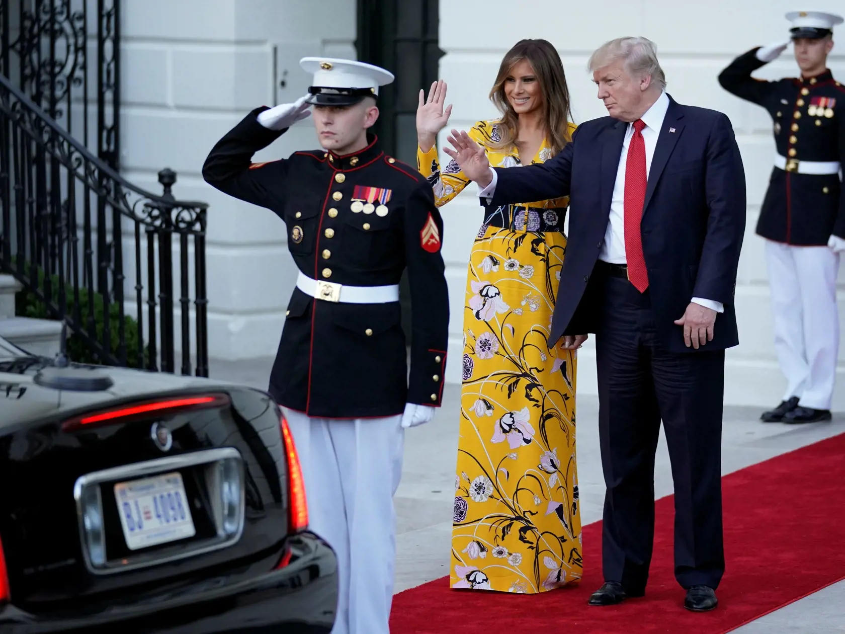 Melania sa v móde vyzná