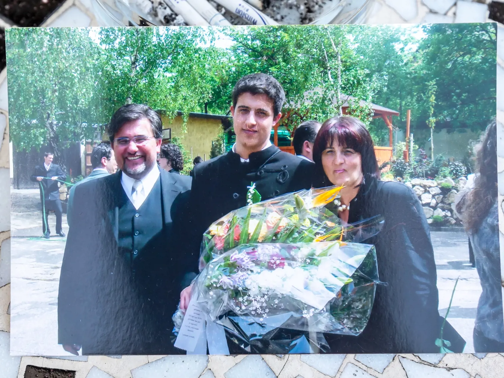 Na snímke je fotografia z rodinného albumu zosnulého advokáta.