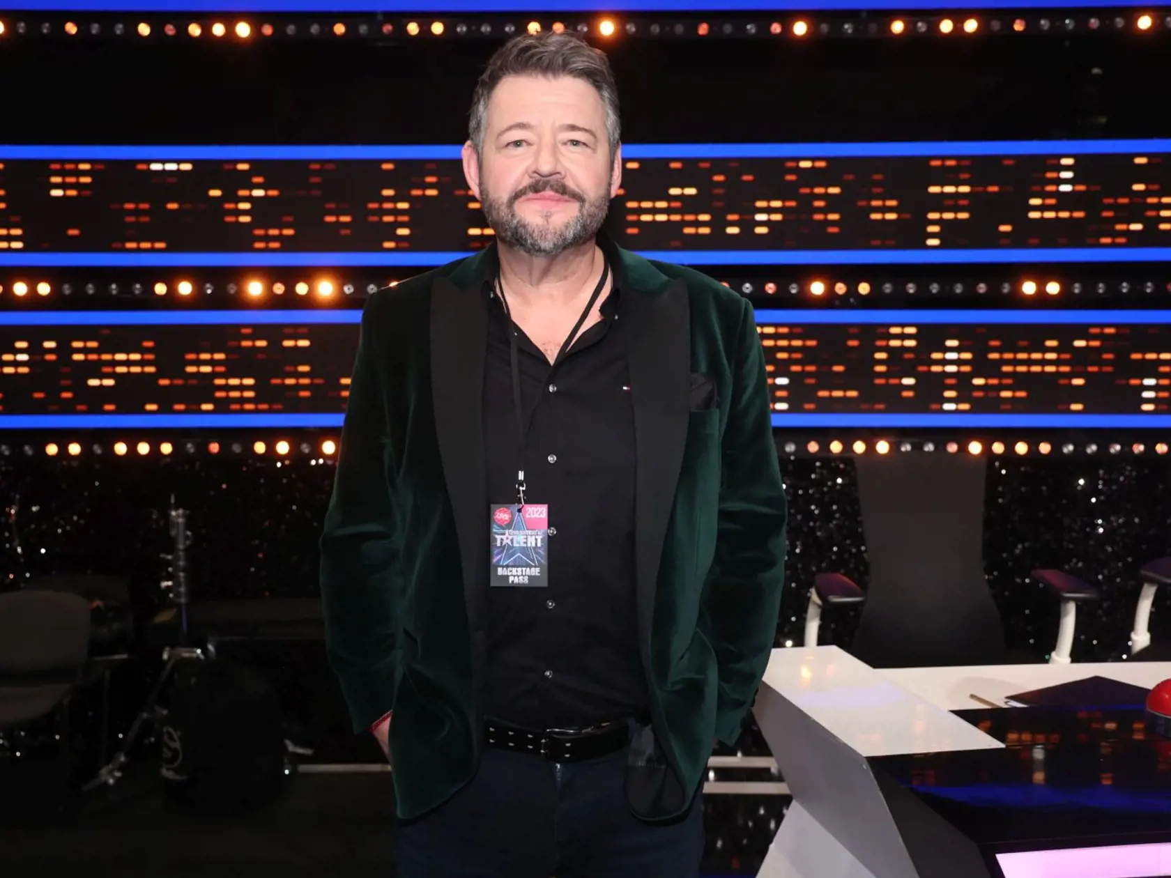 Michal Hudák na finále Talentu.
