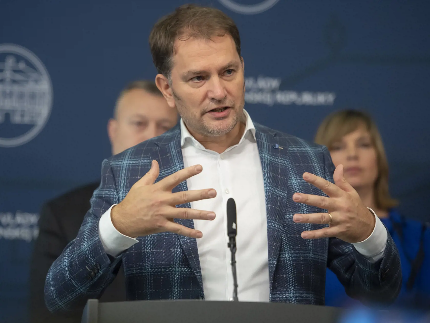 Na snímke podpredseda vlády a minister financií SR Igor Matovič (OĽaNO)