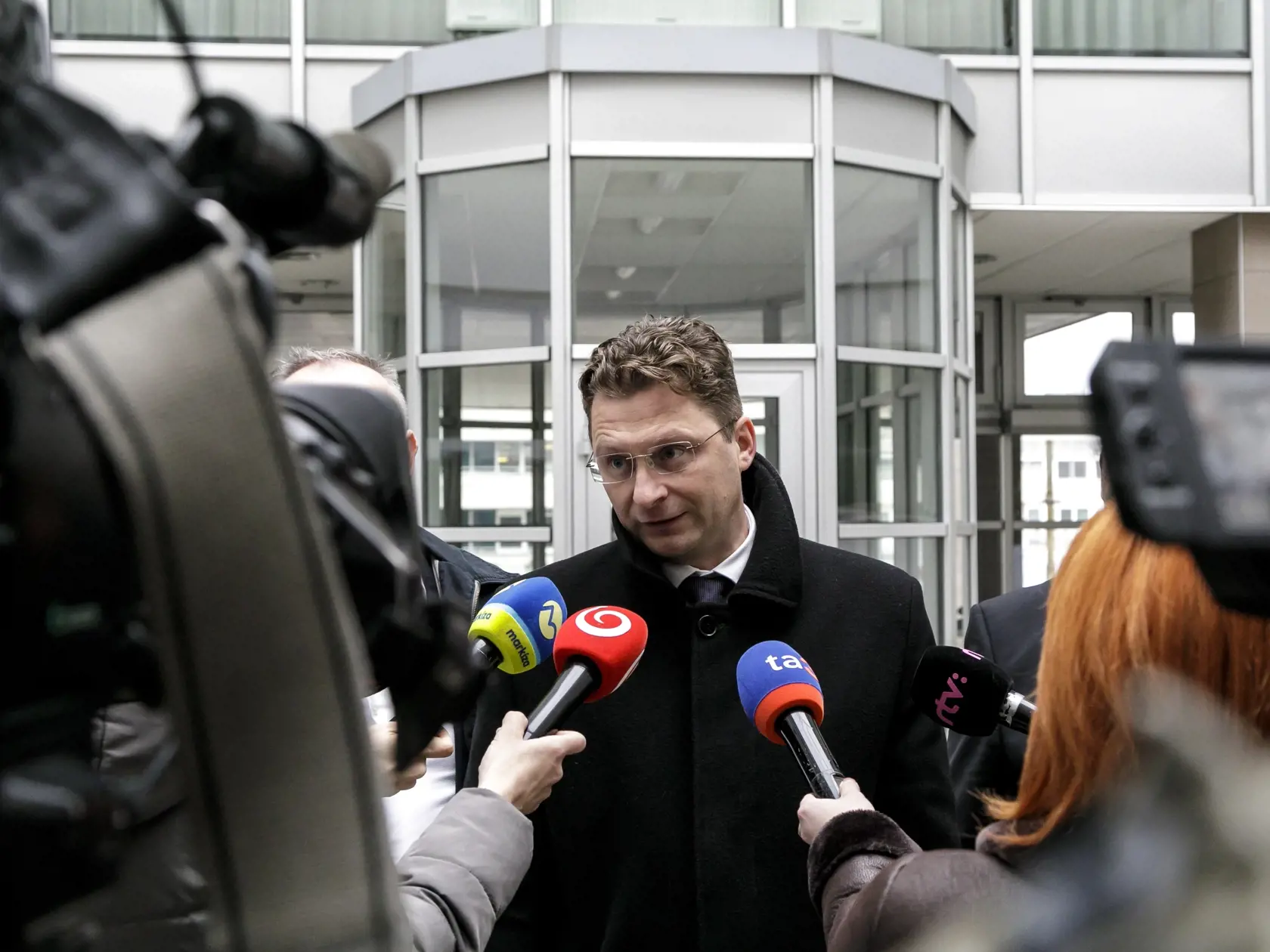 Na snímke predseda Lekárskeho odborového združenia (LOZ) Peter Visolajský