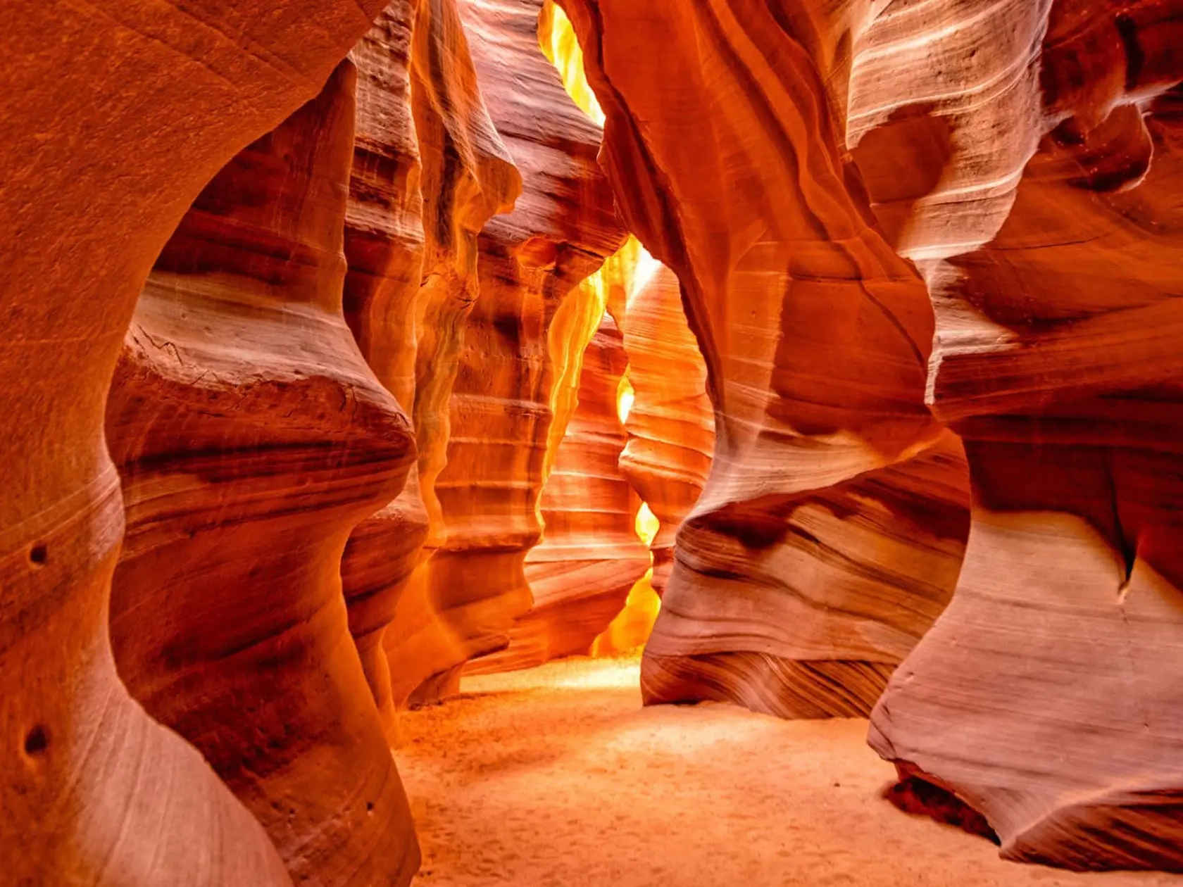 Kaňon Antelope, Utah.