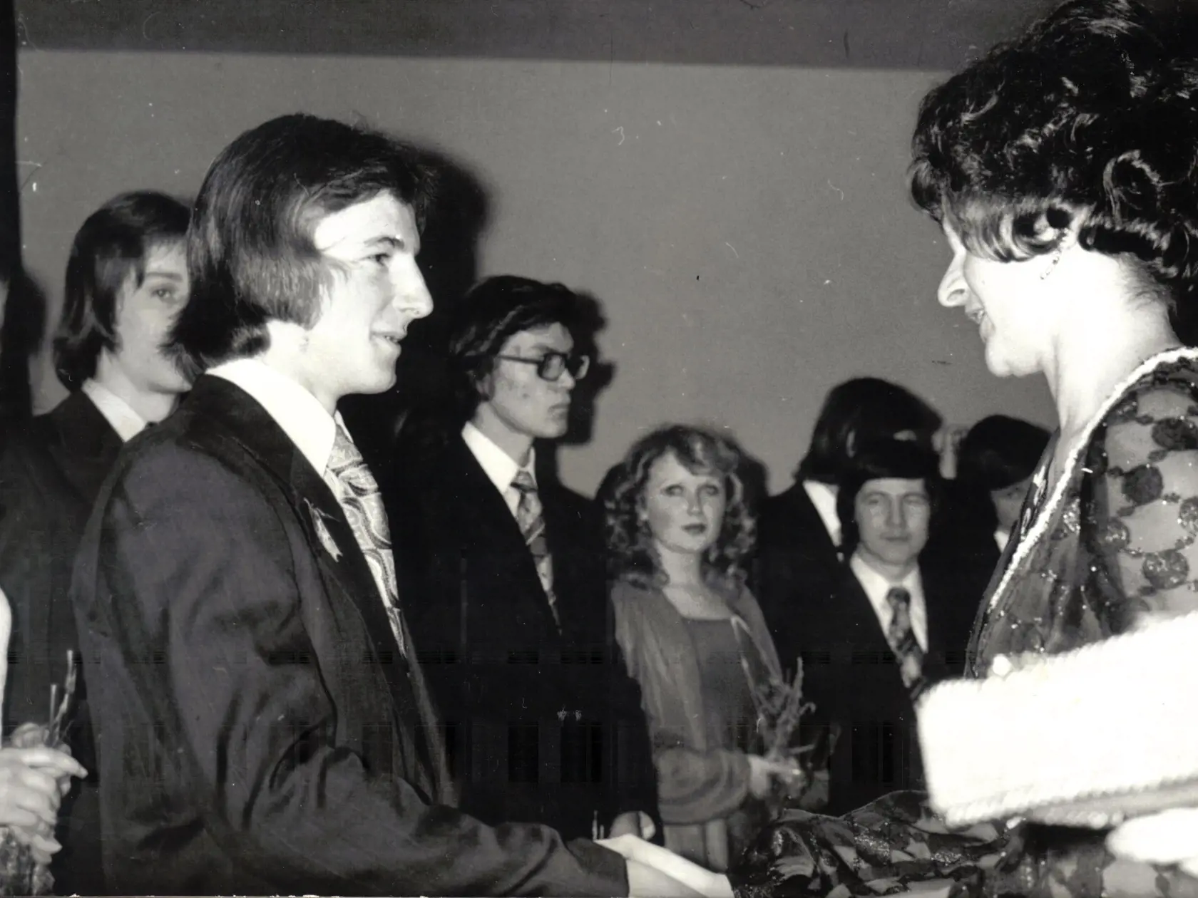 Marika Gombitova na stuzkovej 5.2.1976, Kosice.