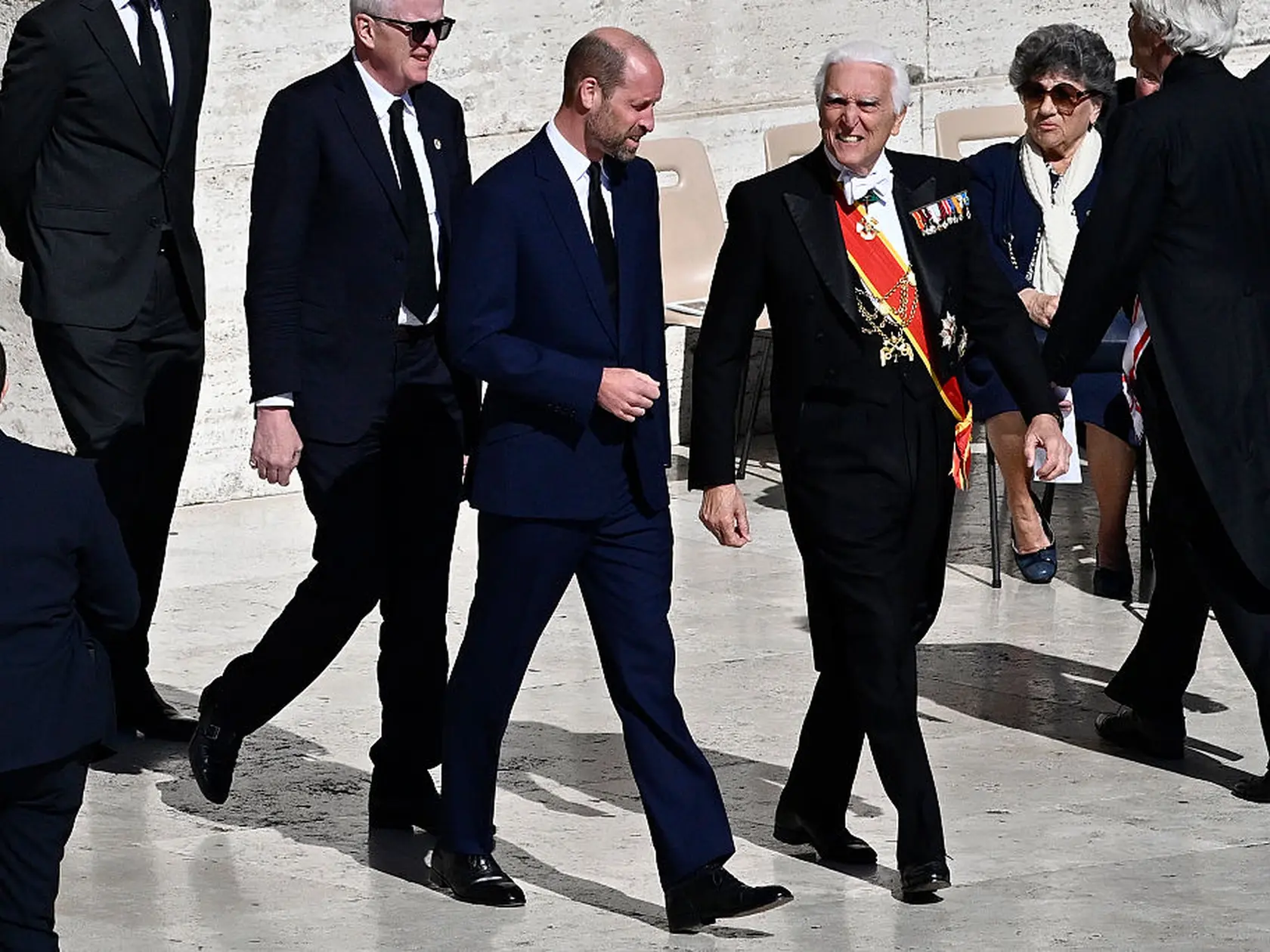 Pohreb pápeža Františka: Princ William. 