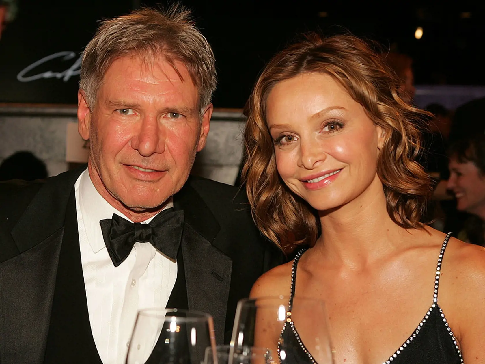 Harrison Ford a o 22 rokov mladšia Calista Flockhart: Vzali sa v roku 2010 po 8 rokoch randenia.