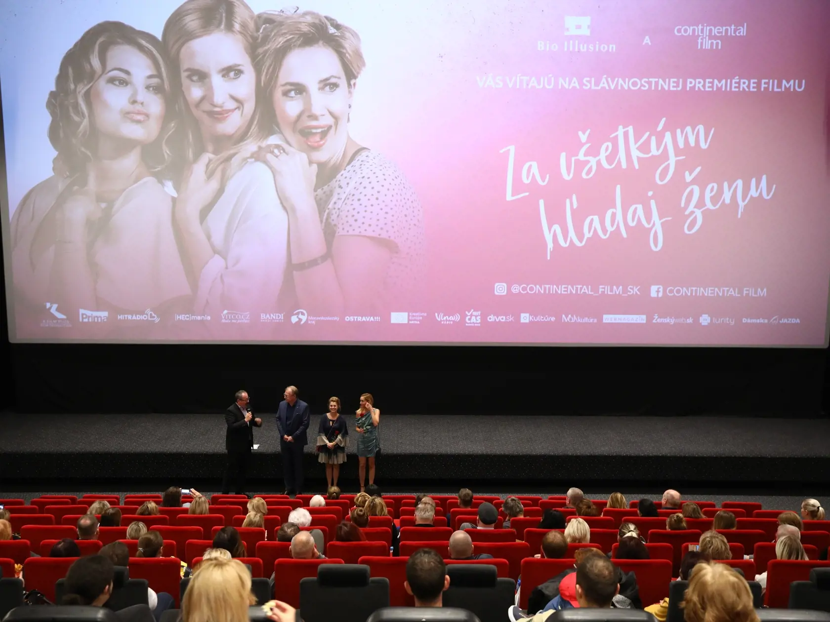 Premiéra filmu Za všetkým hľadaj ženu