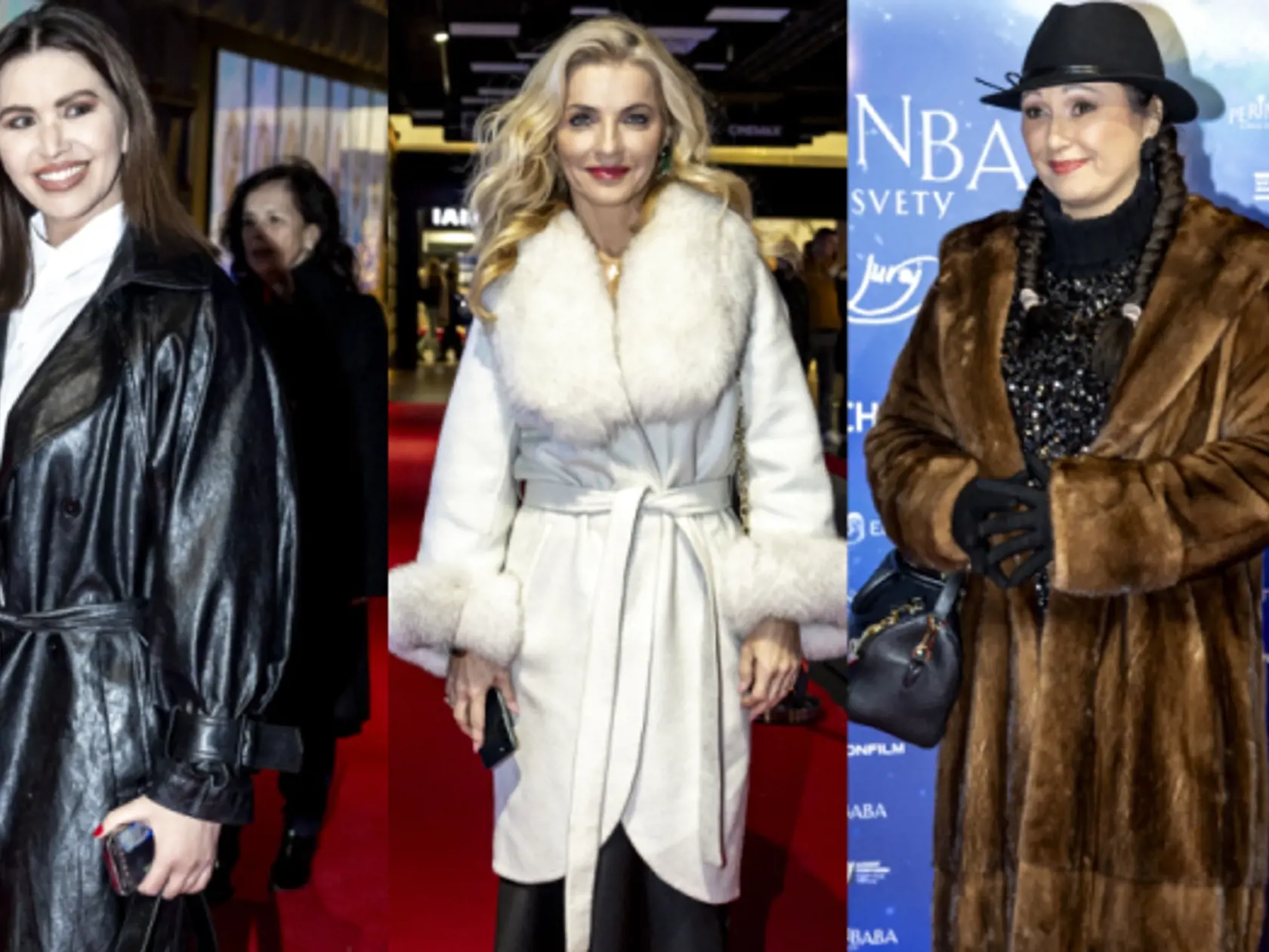Premiéra Perinbaby 2: Na snímke zľava Patrícia Vitteková, Martina Šimkovičová a Janette Jakubisková.