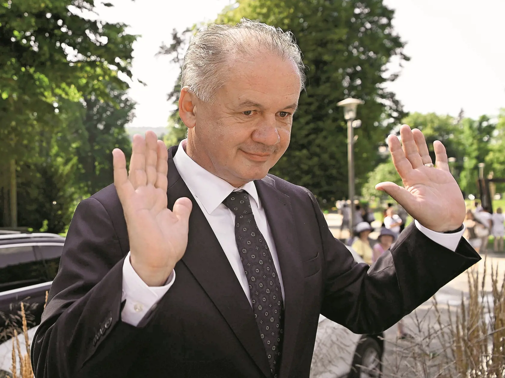 Andrej Kiska stranu založil a následne z nej odišiel. Dnes sa k súčasnej situácii nevyjadruje.