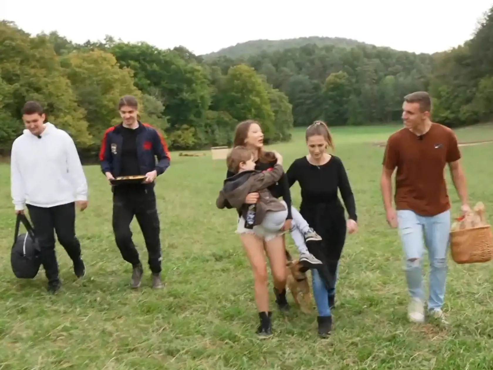 Ema sa z návštevy rodinky mimoriadne tešila.