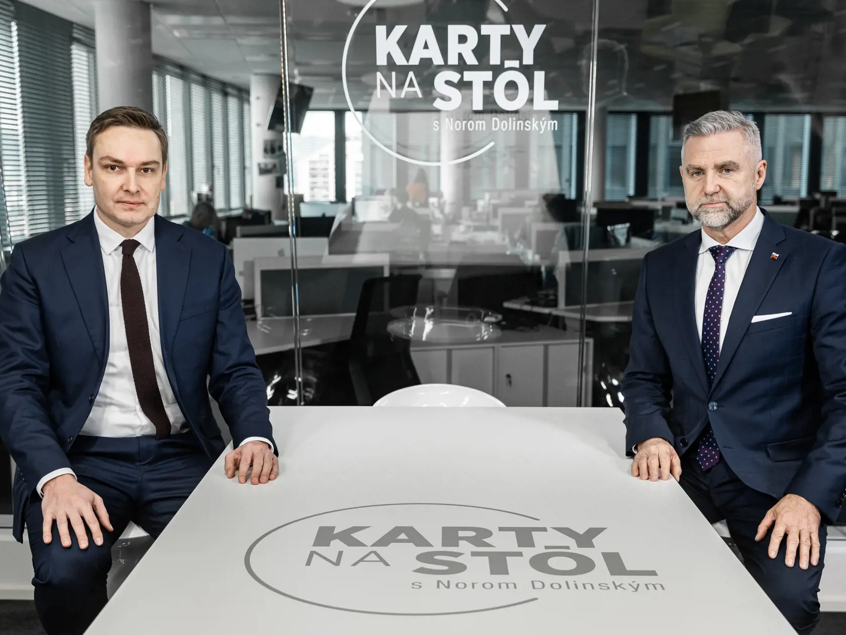 Diskusná relácia "Karty na stôl", ktorej hosťom boli poslanci NR SR Branislav Vančo (PS) a Tibor Gašpar (Smer-SSD).