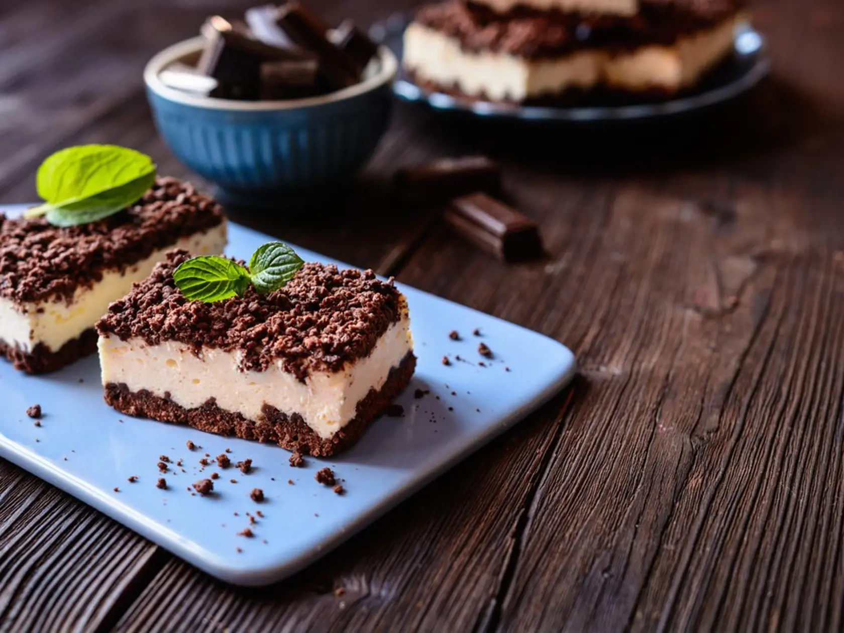 Delightful,Cocoa,Cake,With,Cottage,Cheese,Filling