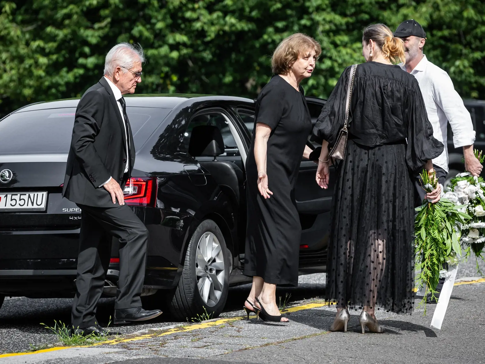 Pohreb herca Ľubomíra Pauloviča v bratislavskom krematóriu.