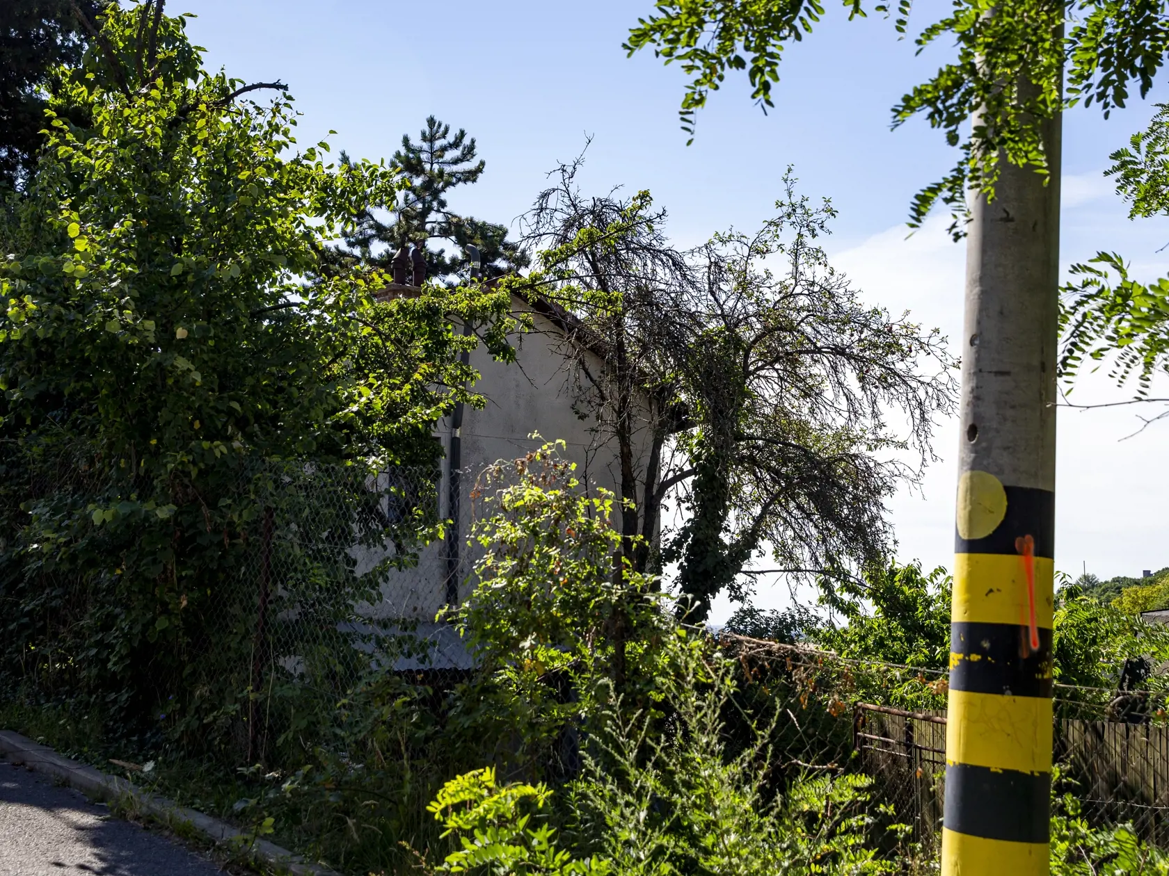 Miesto činu, kde sa muž chcel zbaviť mŕtvoly a následne spáchal samovraždu.