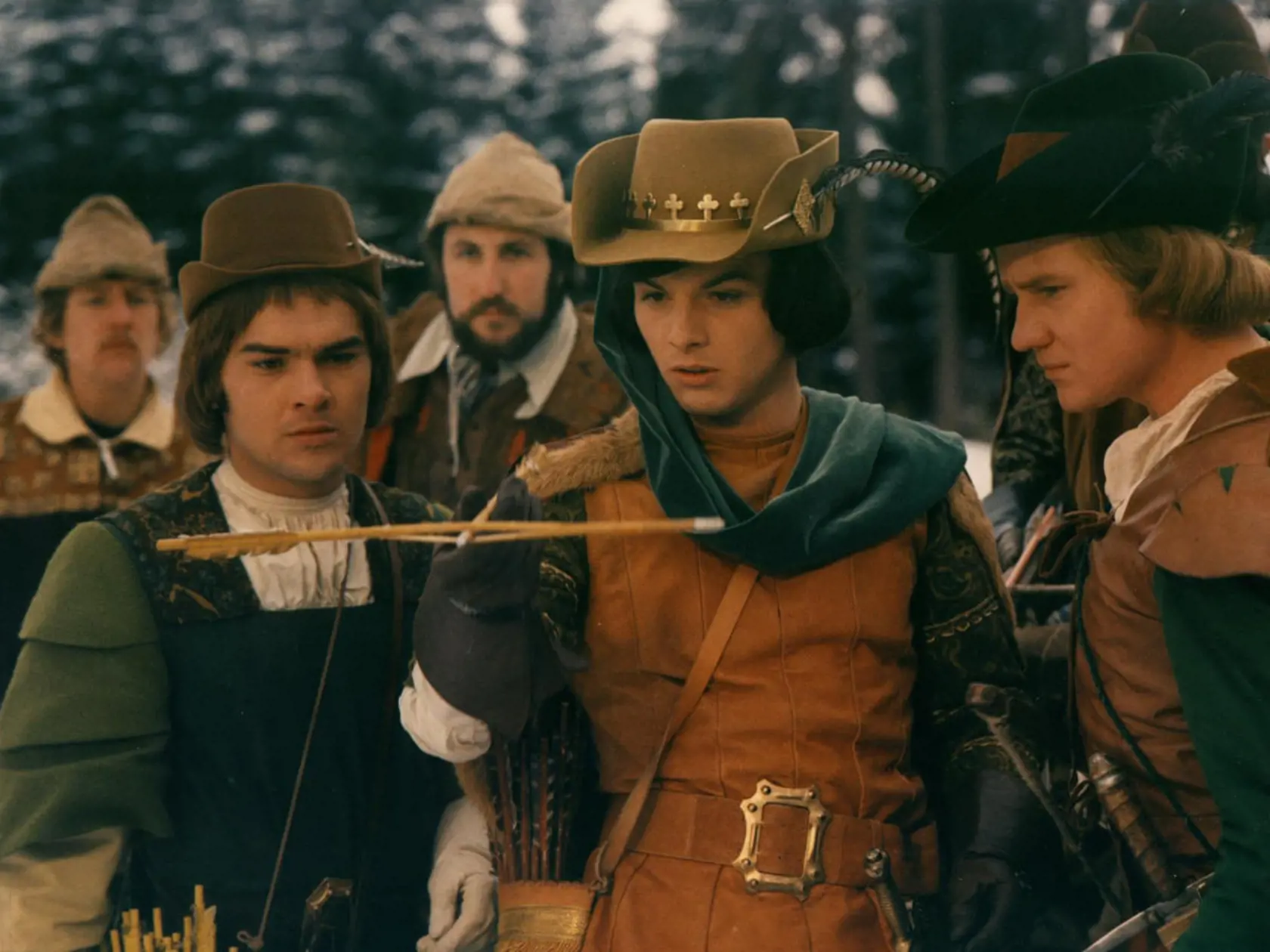 Vítězslav Jandák (vpravo), Pavel Trávníček a Jaroslav Drbohlav (vľavo)