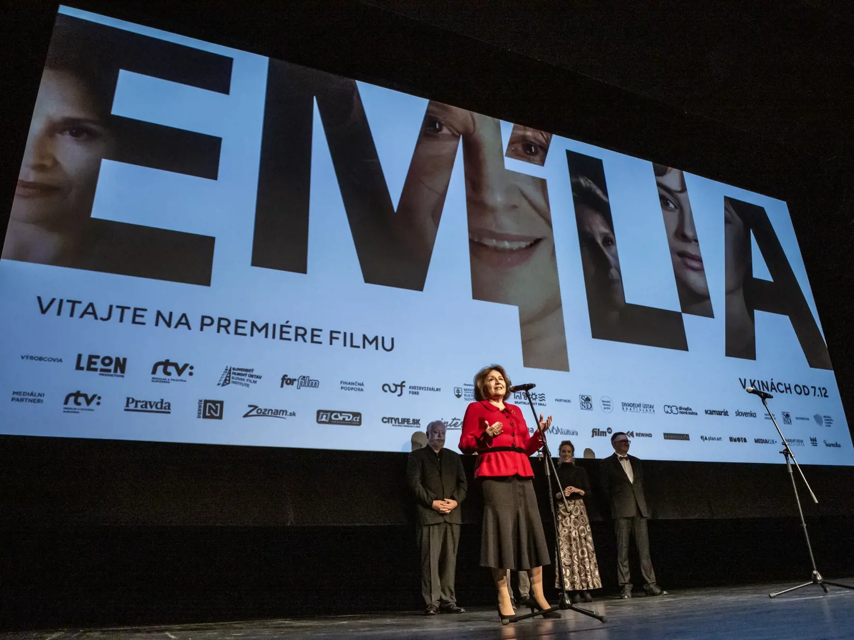 Slávnostná premiéra celovečerného filmu Emília.