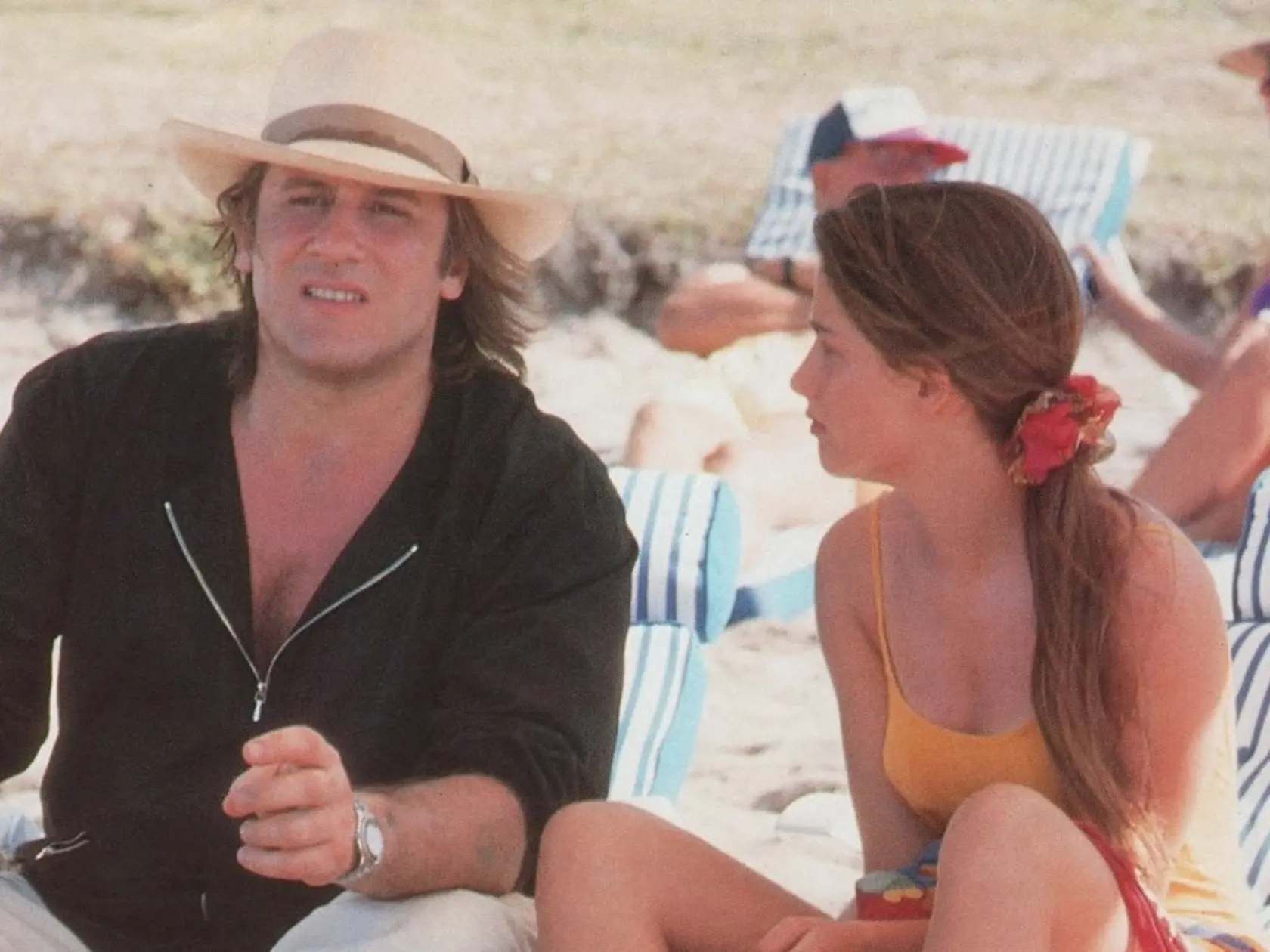 Marie Gillain a Gérard Depardieu