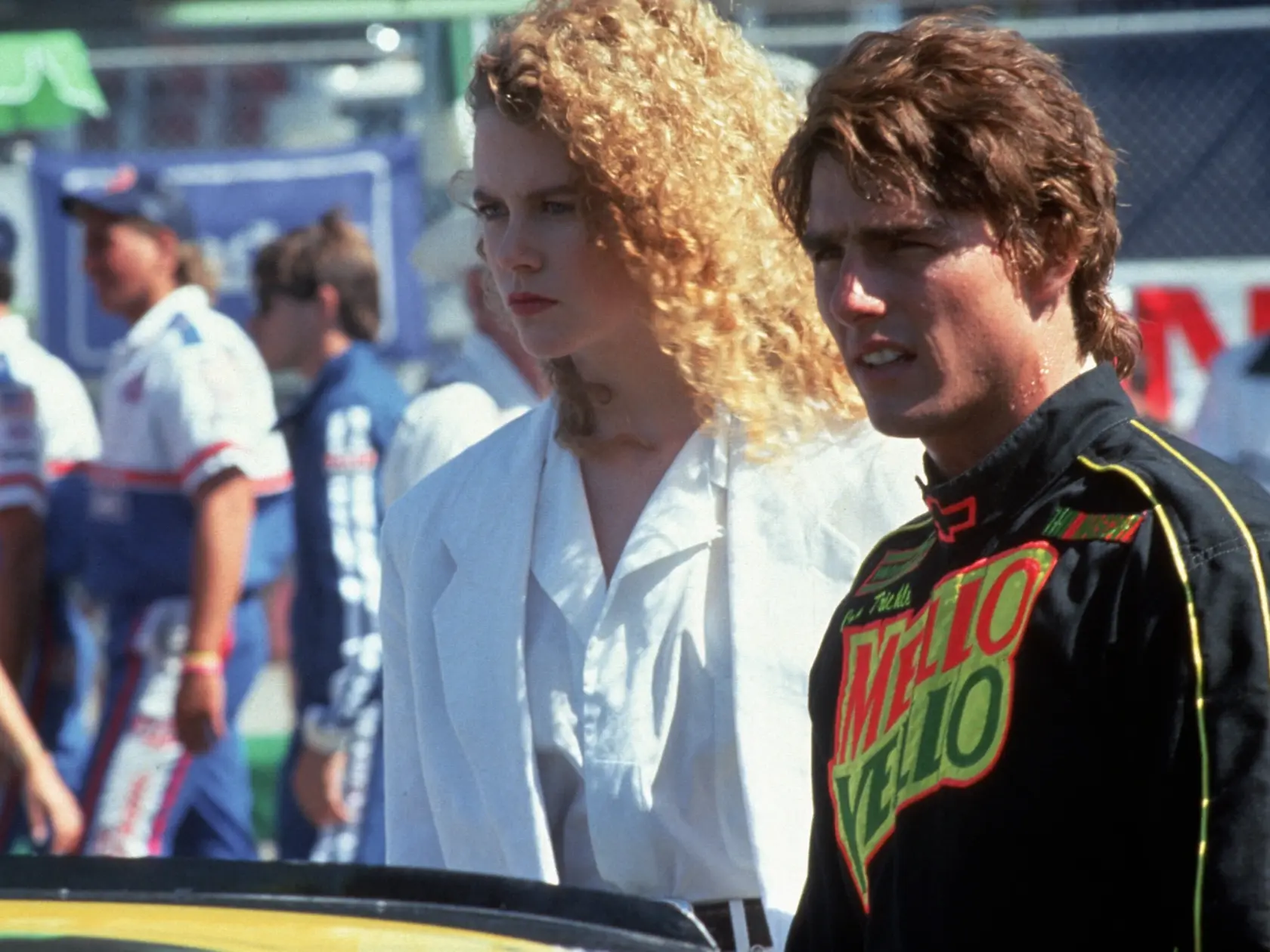 Tom Cruise s Nicole Kidman vo filme Dni hromu, kde to medzi nimi riadne zaiskrilo.