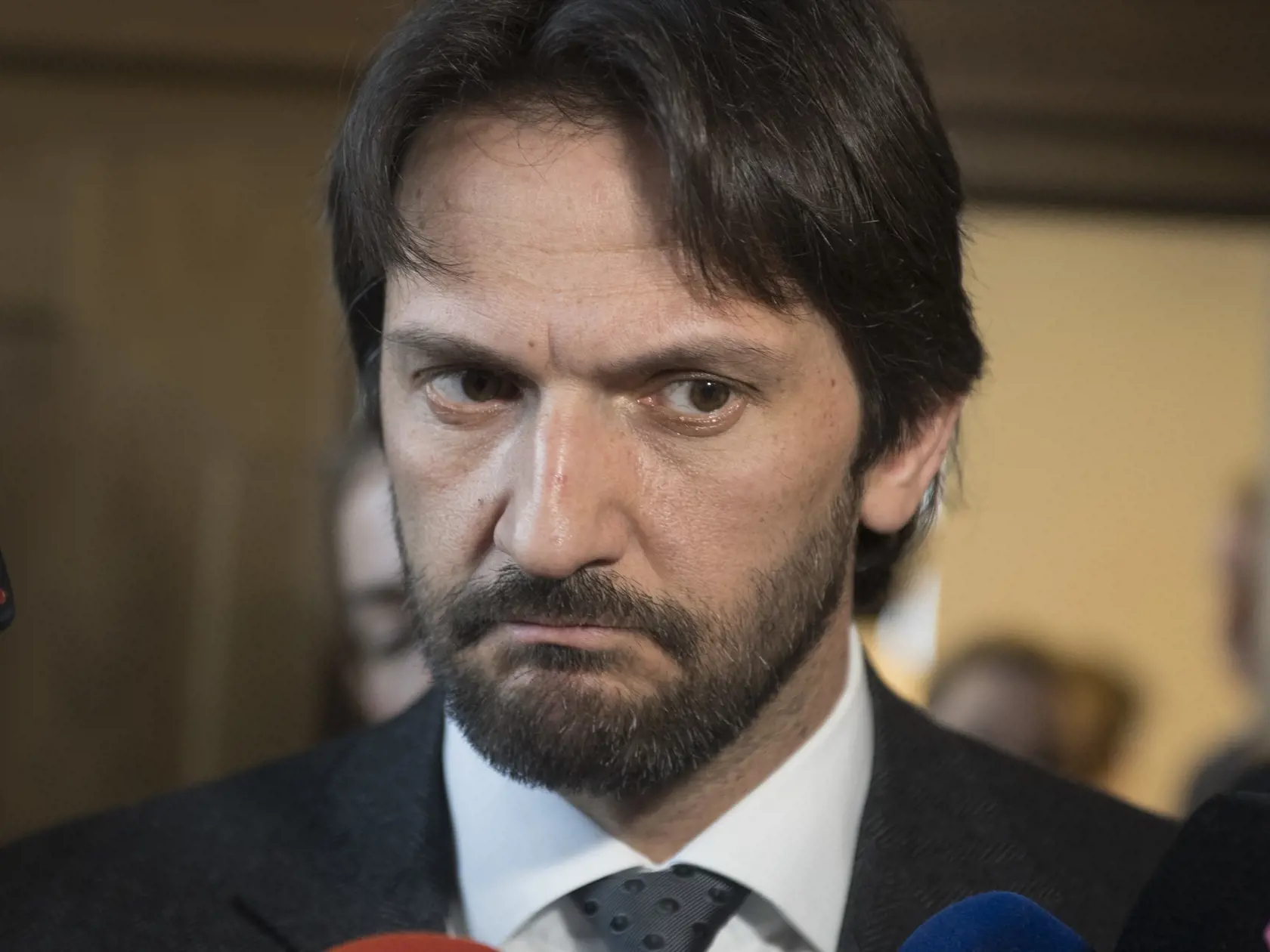 Na snímke podpredseda vlády SR a minister vnútra SR Robert Kaliňák