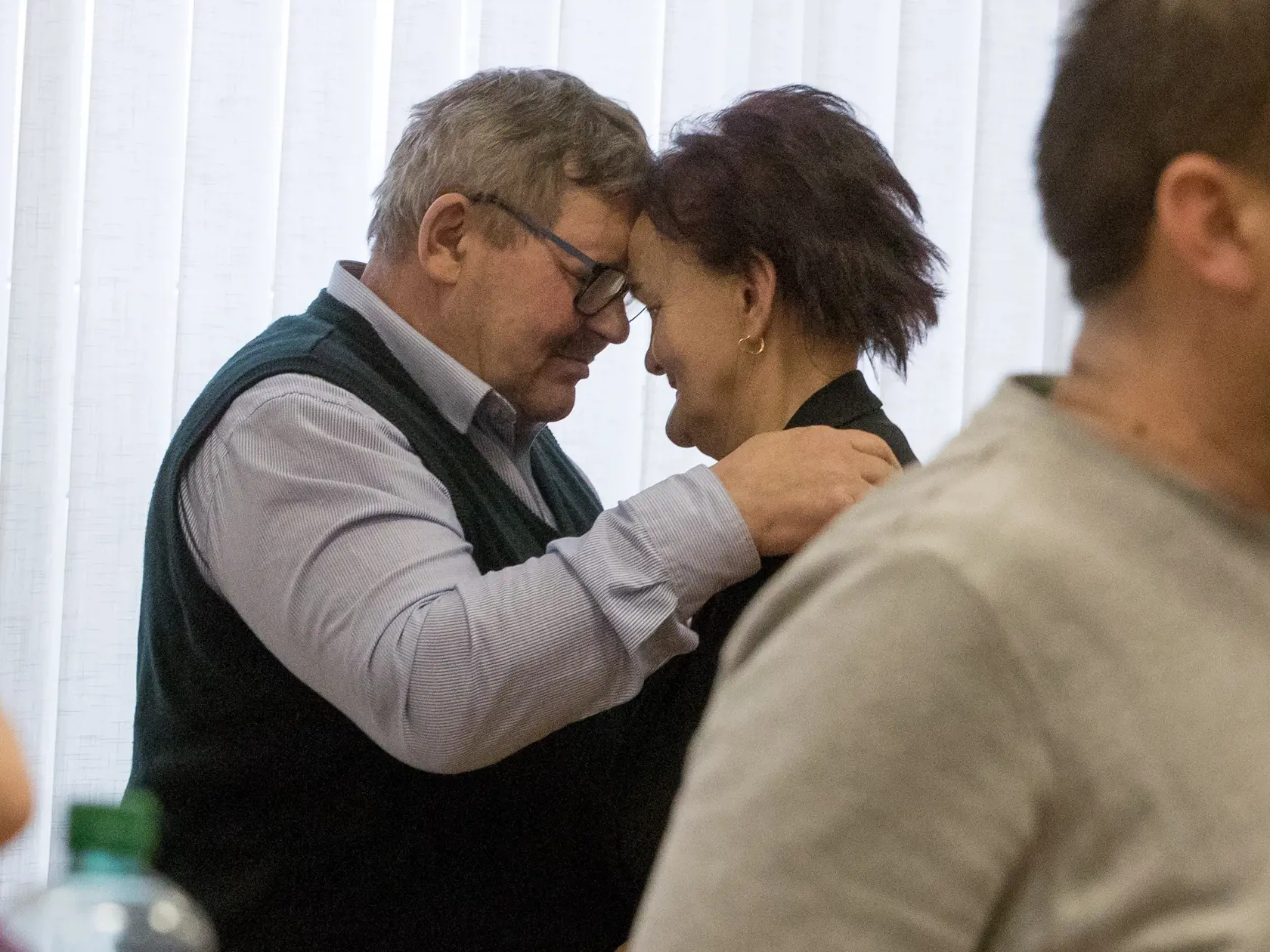 Druhé pojednávanie na Špecializovanom trestnom súde v Pezinku vo veci vraždy investigatívneho novinára Jána Kuciaka a jeho snúbenice Martiny Kušnírovej. Na snímke je Jozef Kuciak a Jana Kuciaková, rodičia zavraždeného novinára.