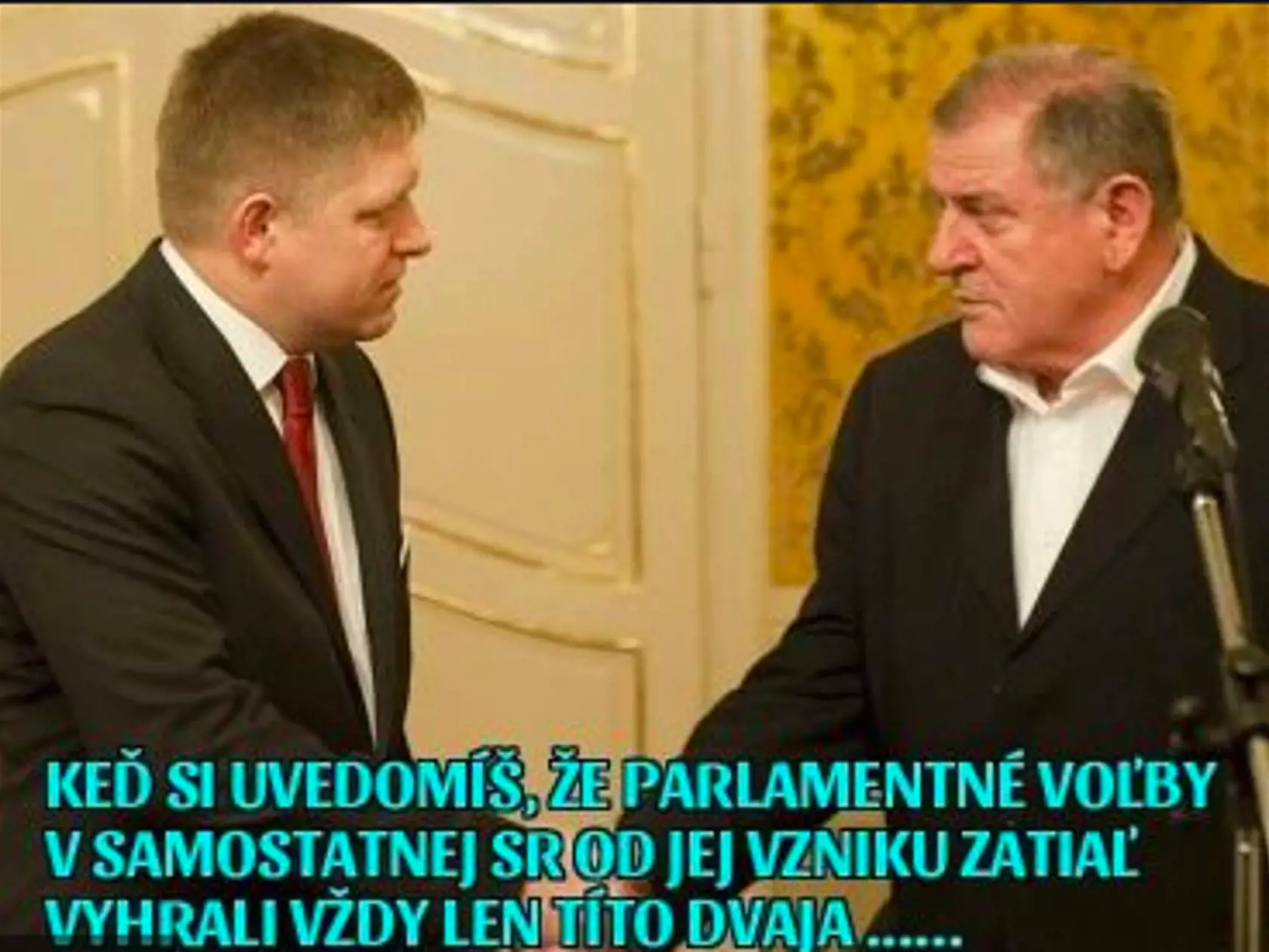 Na konci Mečiarovej vlády sa Slovensko začalo pomaly dostávať do medzinárodnej izolácie a nepočítalo sa s jeho prijatím do Európskej únie ani do NATO. Jedným z jeho reklamných ľudí bol aj Fedor Flašík, ktorý následne stál pri zrode strany Smer a Roberta Fica.