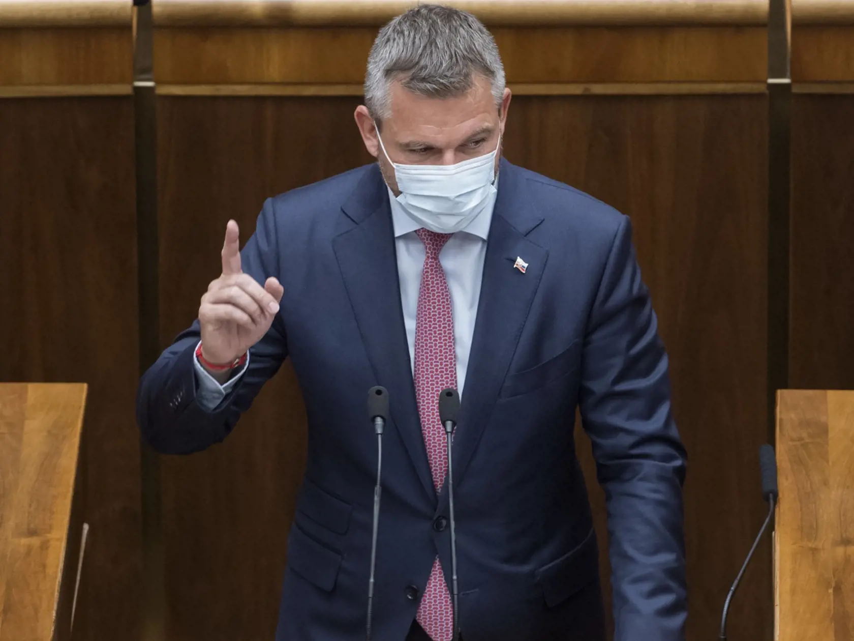 Na snímke je Peter Pellegrini.