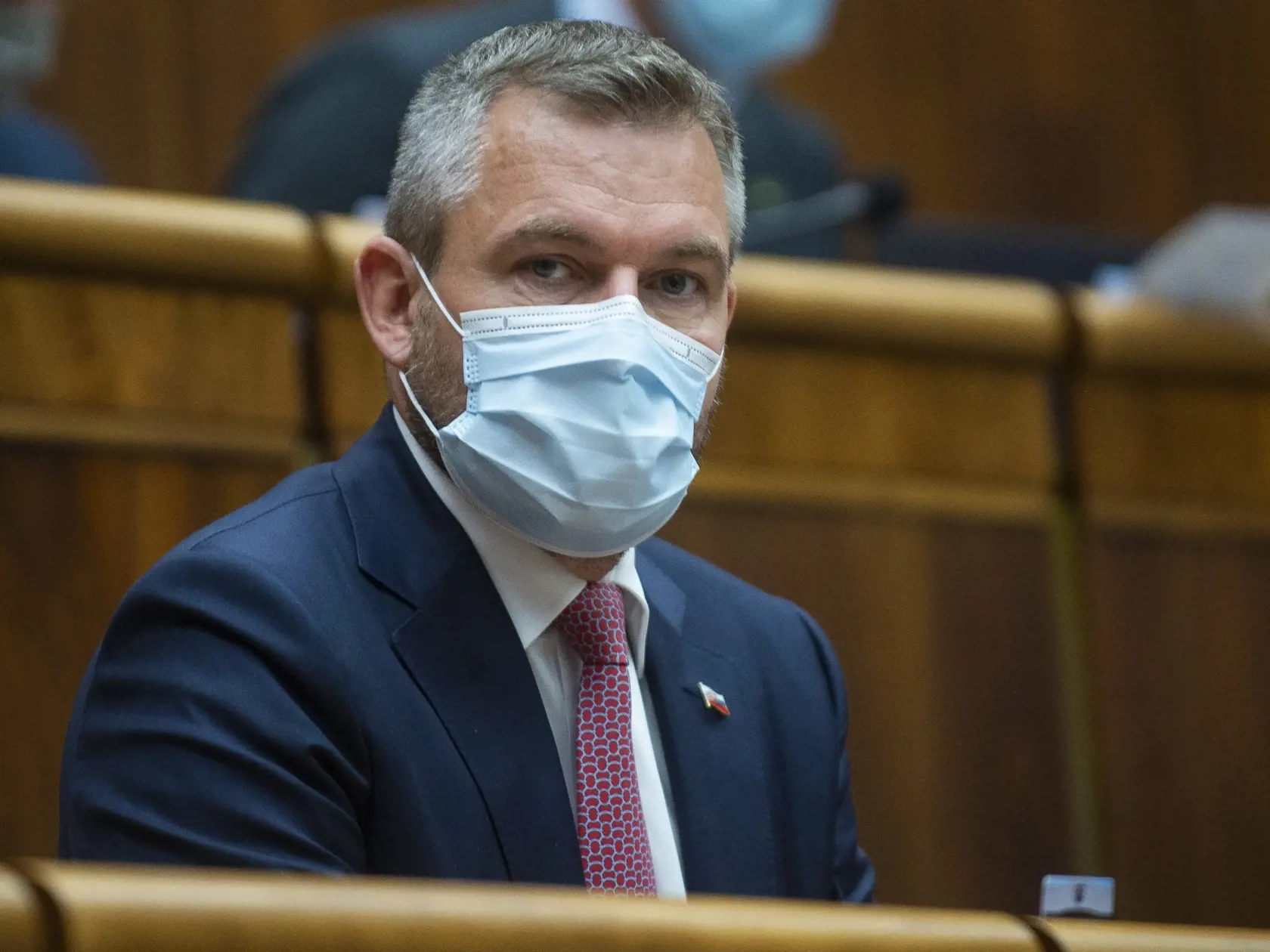Na snímke je Peter Pellegrini.