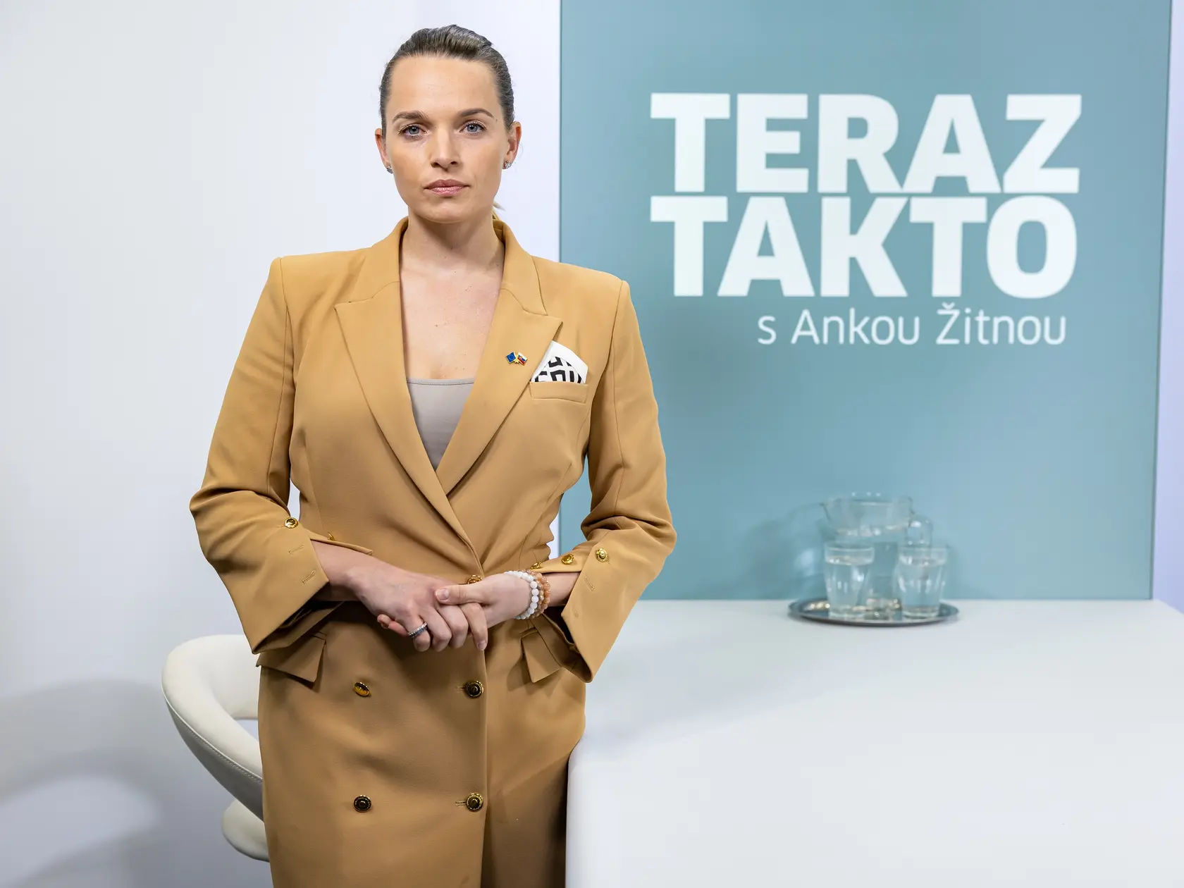Diskusná relácia "Teraz Takto", ktorej hosťom bola Romana Tabaková.