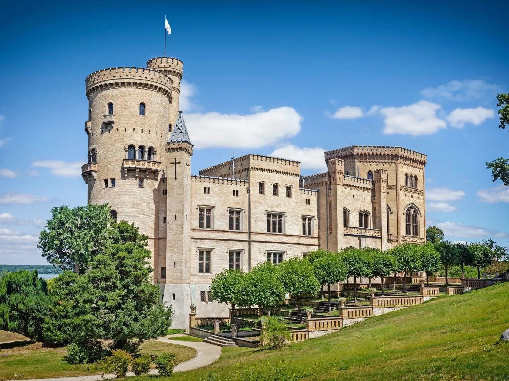 Babelsbergský zámok.