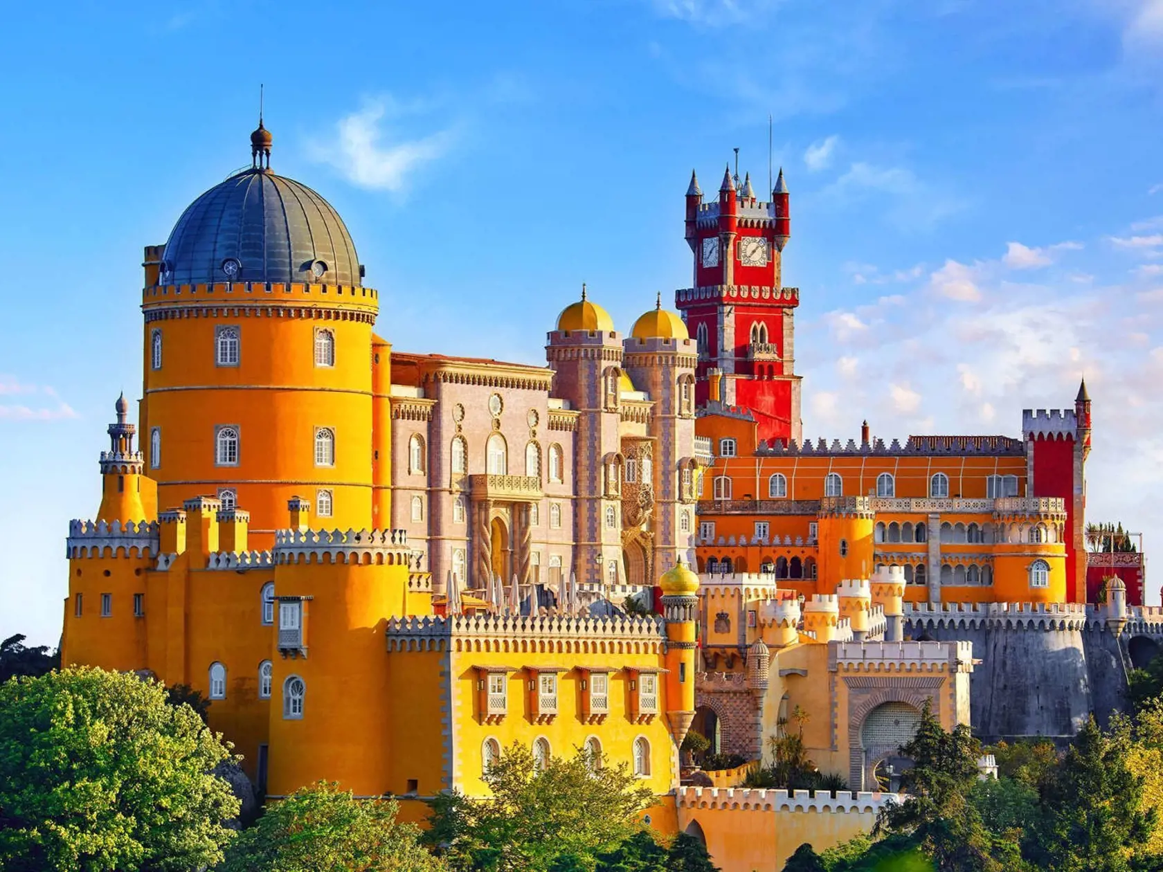 Palác Pena, Portugalsko.