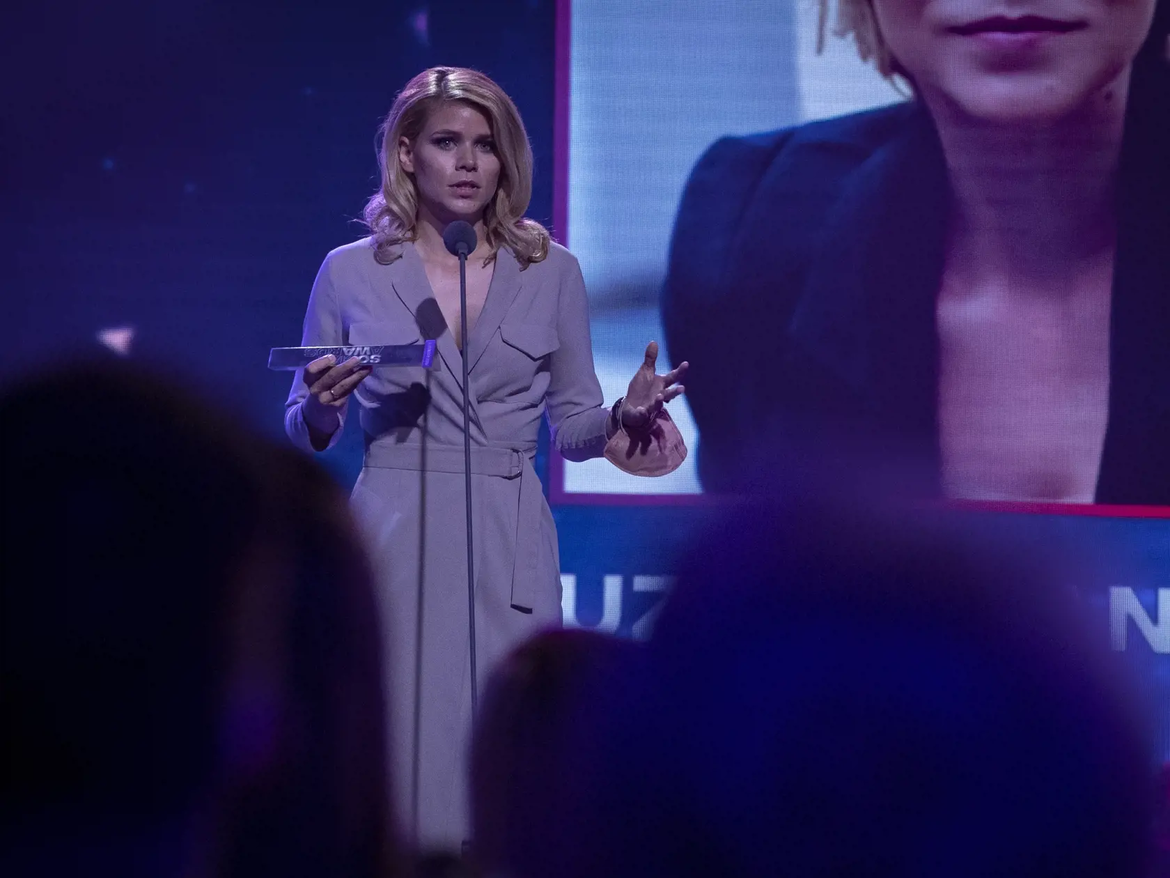 Druhý ročník odovzdávania ocenení Social Media Awards pre najúspešnejších influencerov na Slovensku. Na snímke Zuzana Kovačič Hanzelová.