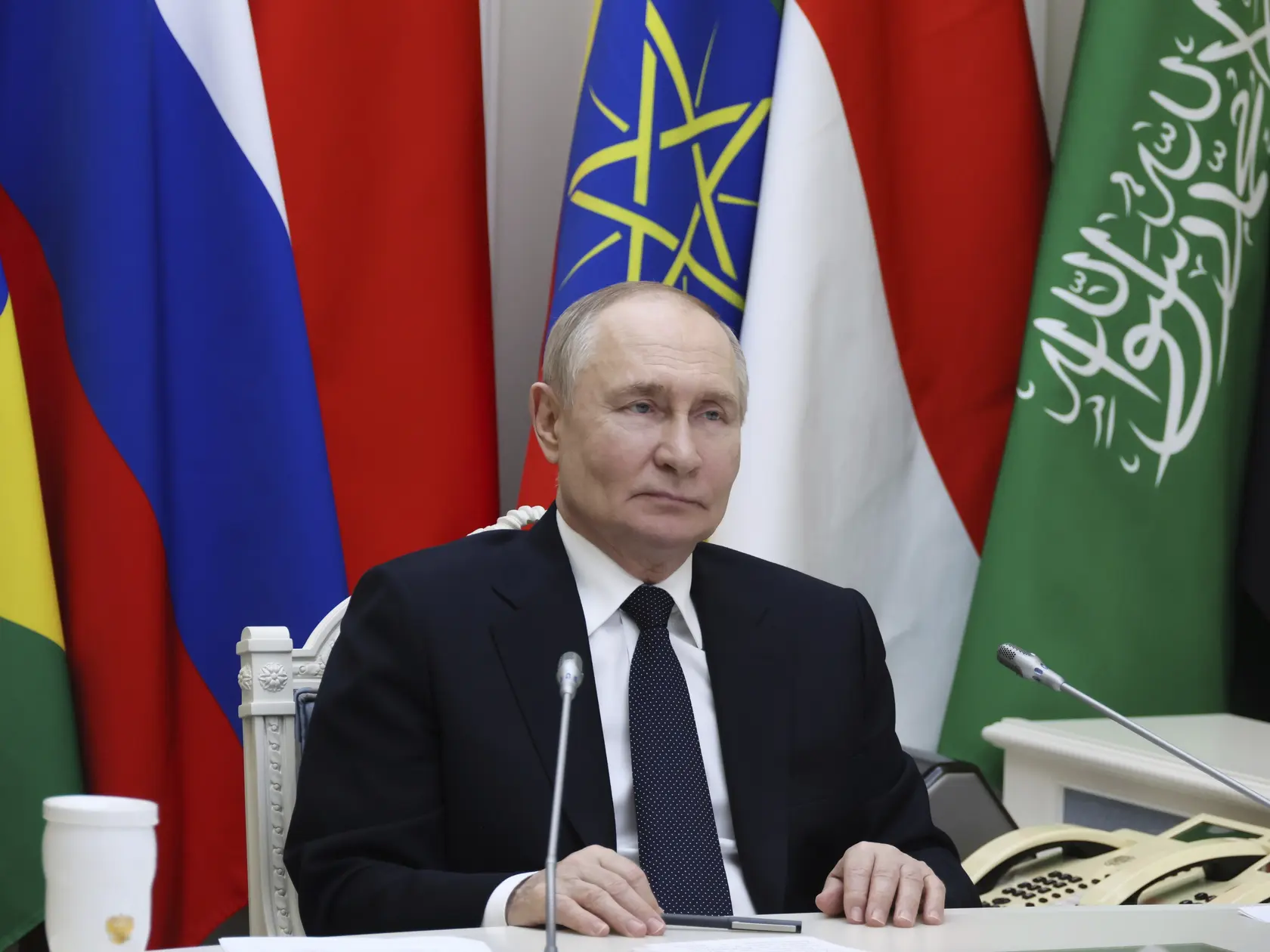 Ruský prezident Vladimir Putin.