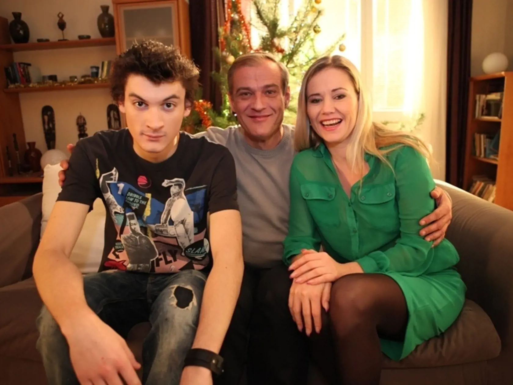 Seriál Panelák: Aj táto rodinná idylka je minulosťou.