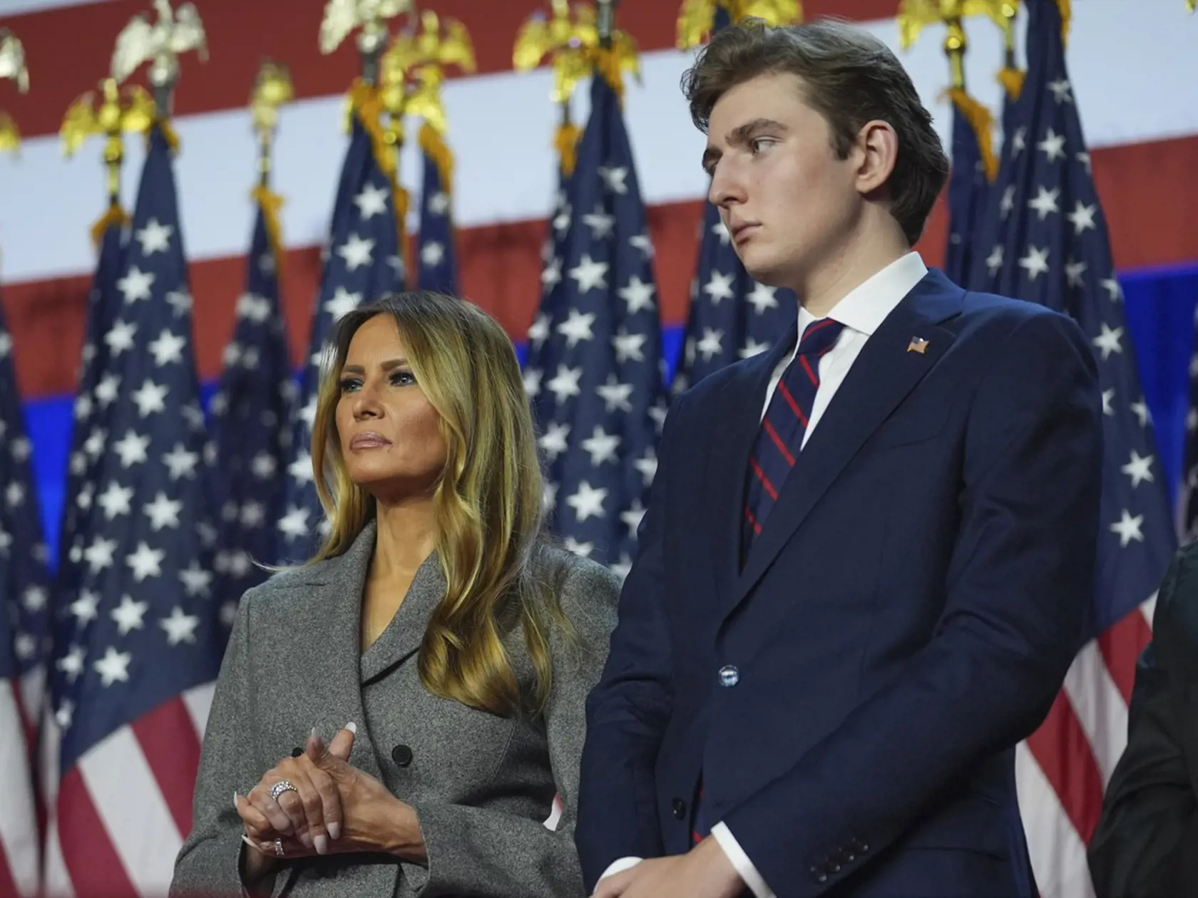 Barron vyrástol na šarmantného mladého muža.