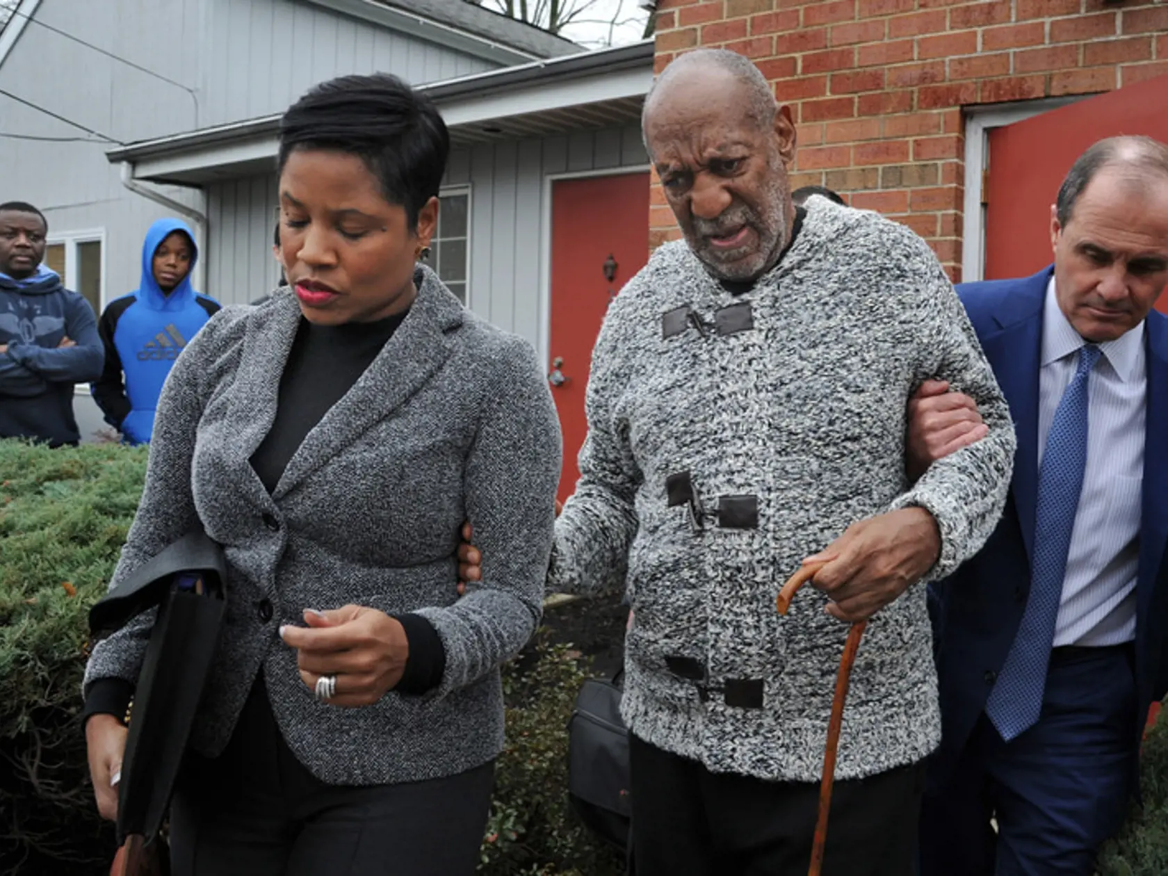 Americký herec Bill Cosby a manželka Camille.
