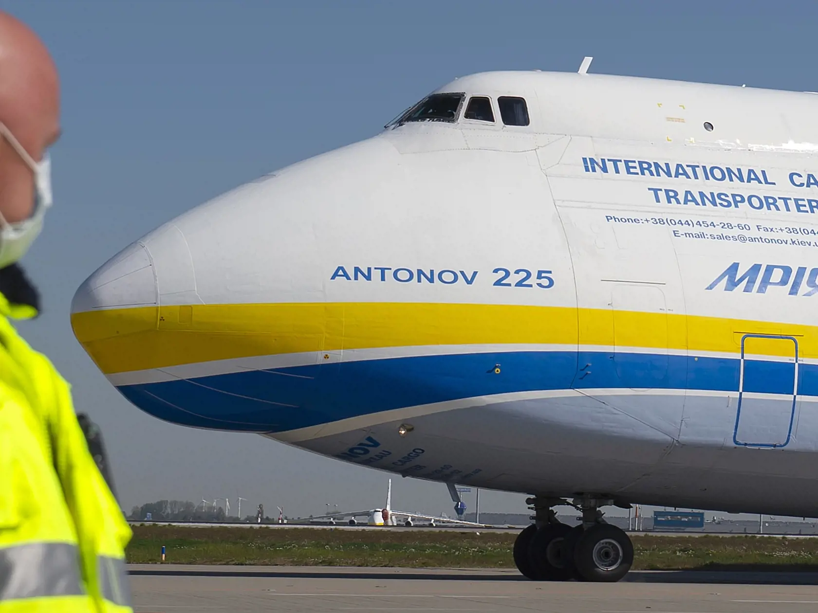 Najväčšie lietadlo sveta, nákladné An-225 Mrija.