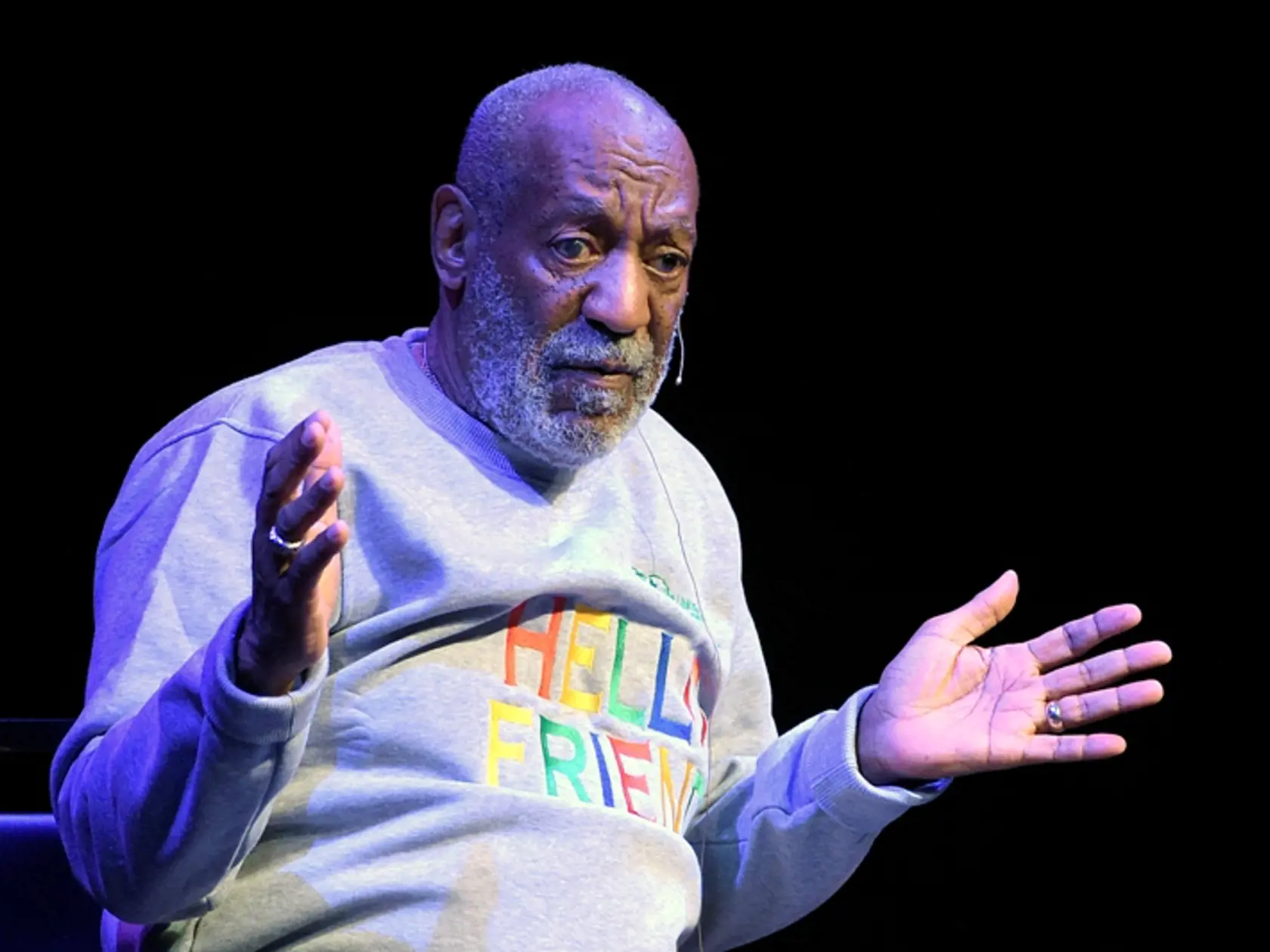 Cosby v predstavení: Ešte pred samotnou hrou zožal obrovské ovácie.