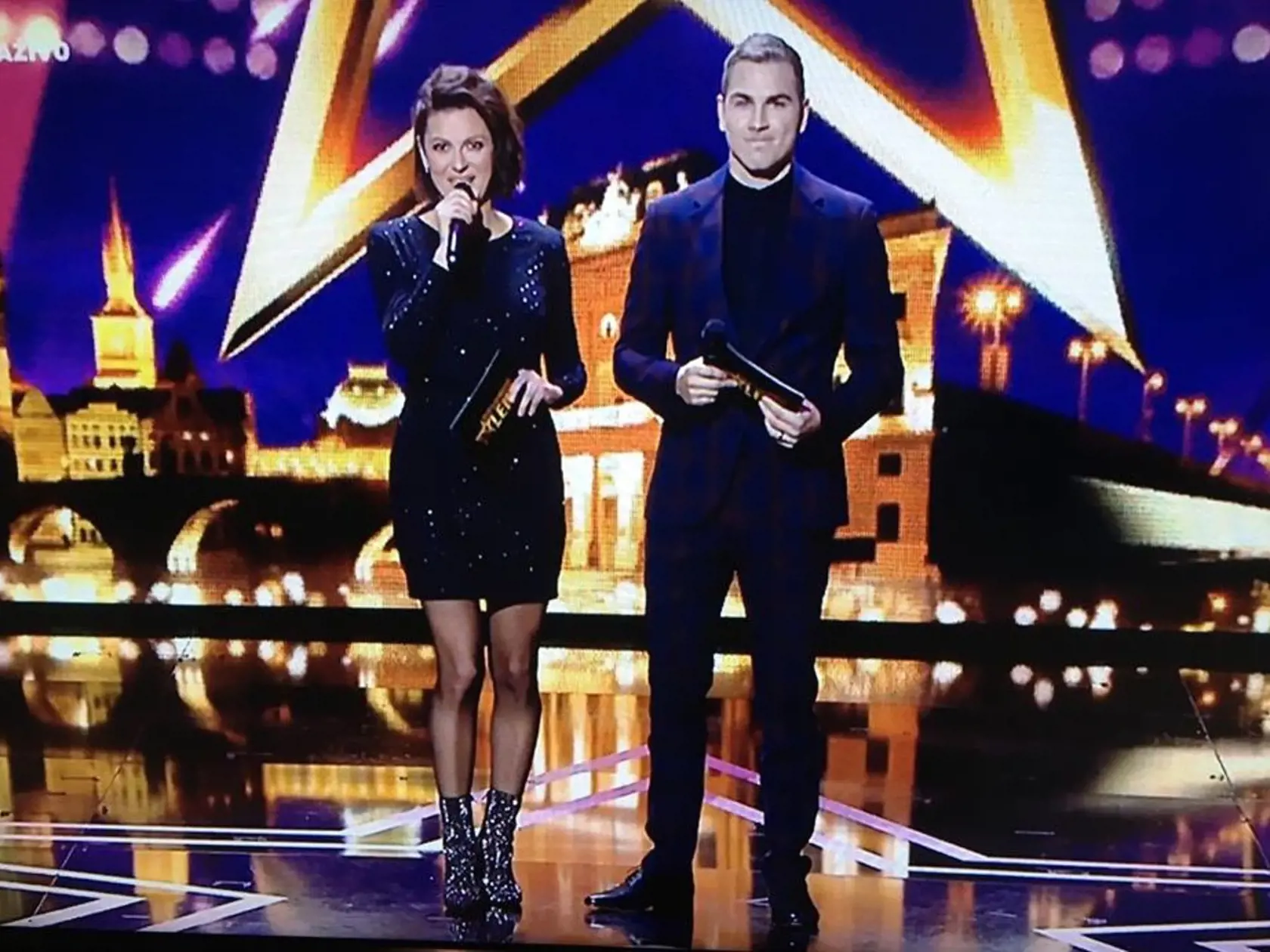 Moderátori ČSMT Lujza Garajová Schrameková a Dávid Granský.