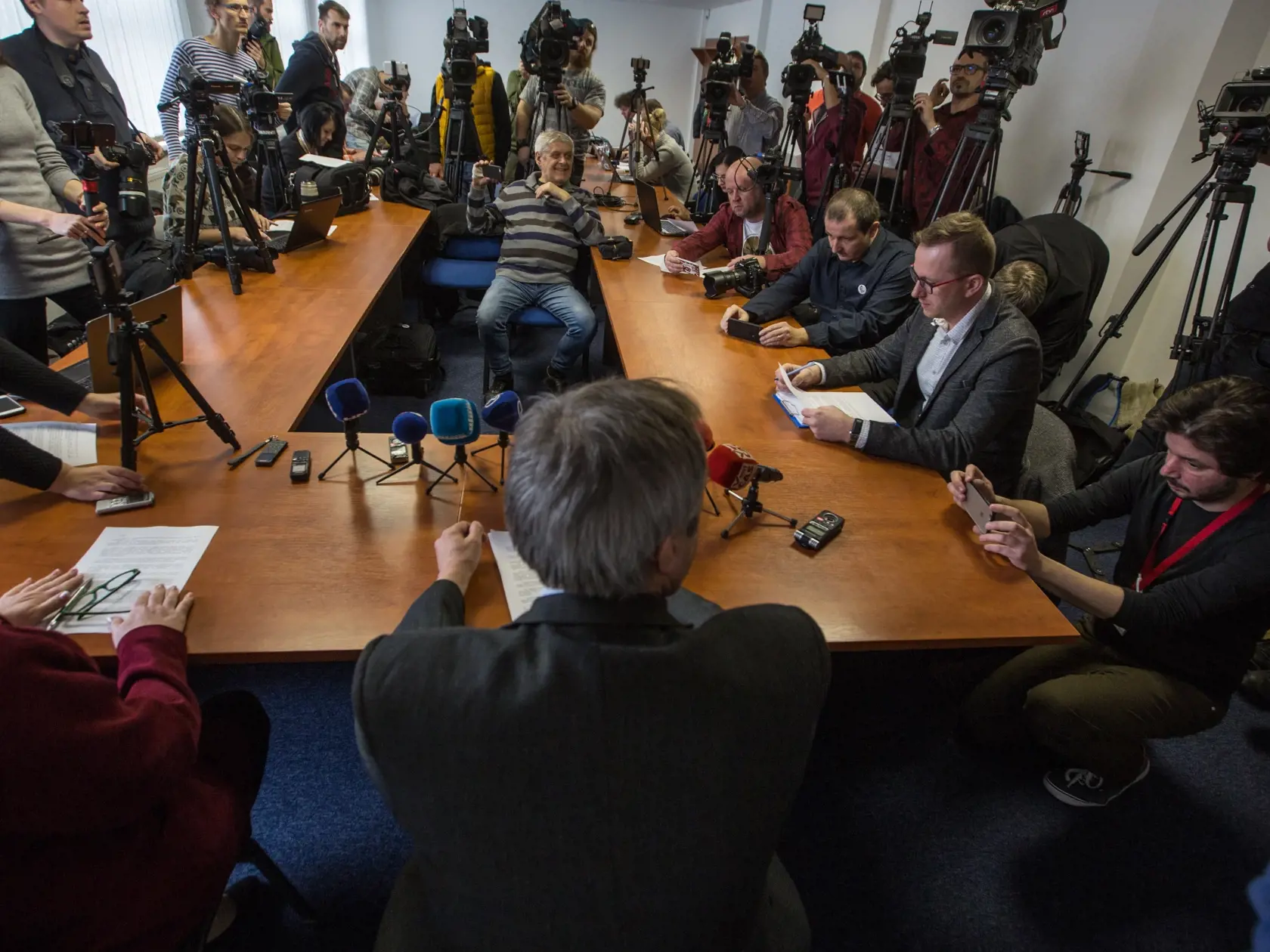 Brífing prokurátora Úradu špeciálnej prokuratúry k prípadu dvojnásobnej vraždy Jána Kuciaka a Martiny Kušnírovej.
