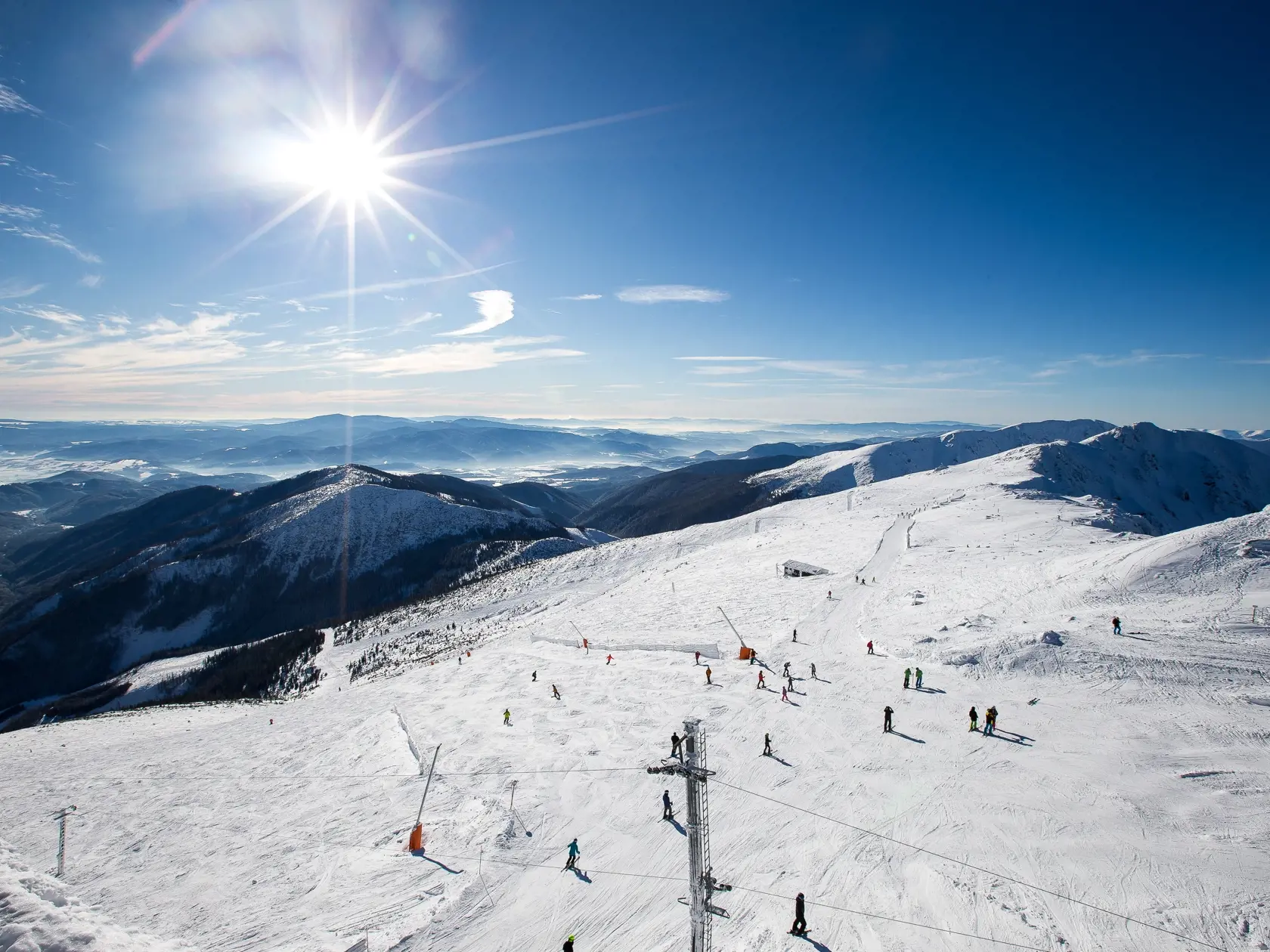 Ilustračná snímka z lyžiarskeho strediska Jasná v Demänovskej doline