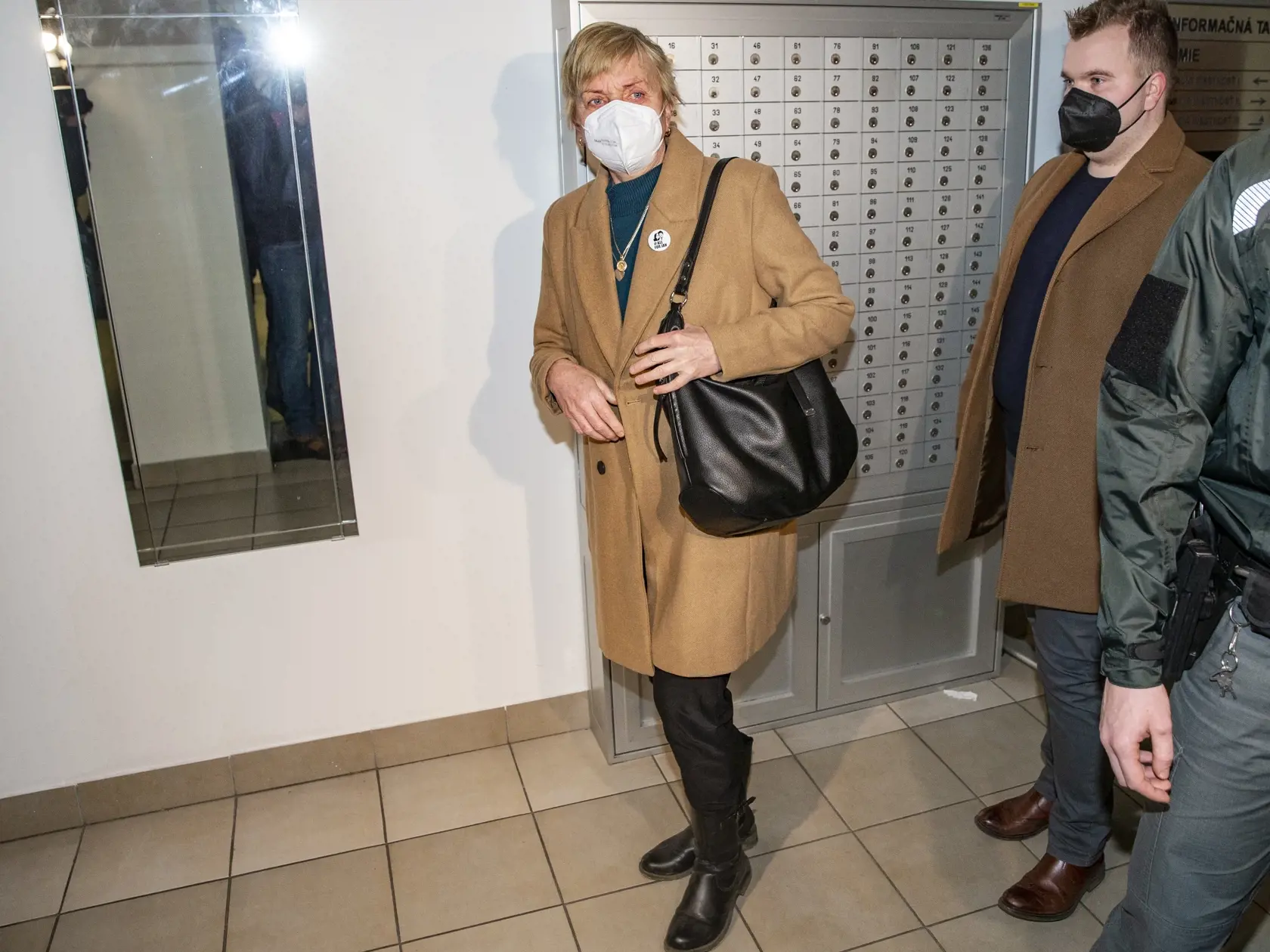 Prípad zavraždeného novinára Jána Kuciaka a jeho snúbenice Martiny Kušnírovej sa vrátil späť na Špecializovaný tresný súd. Na snímke je Zlatica Kušnírová. 
