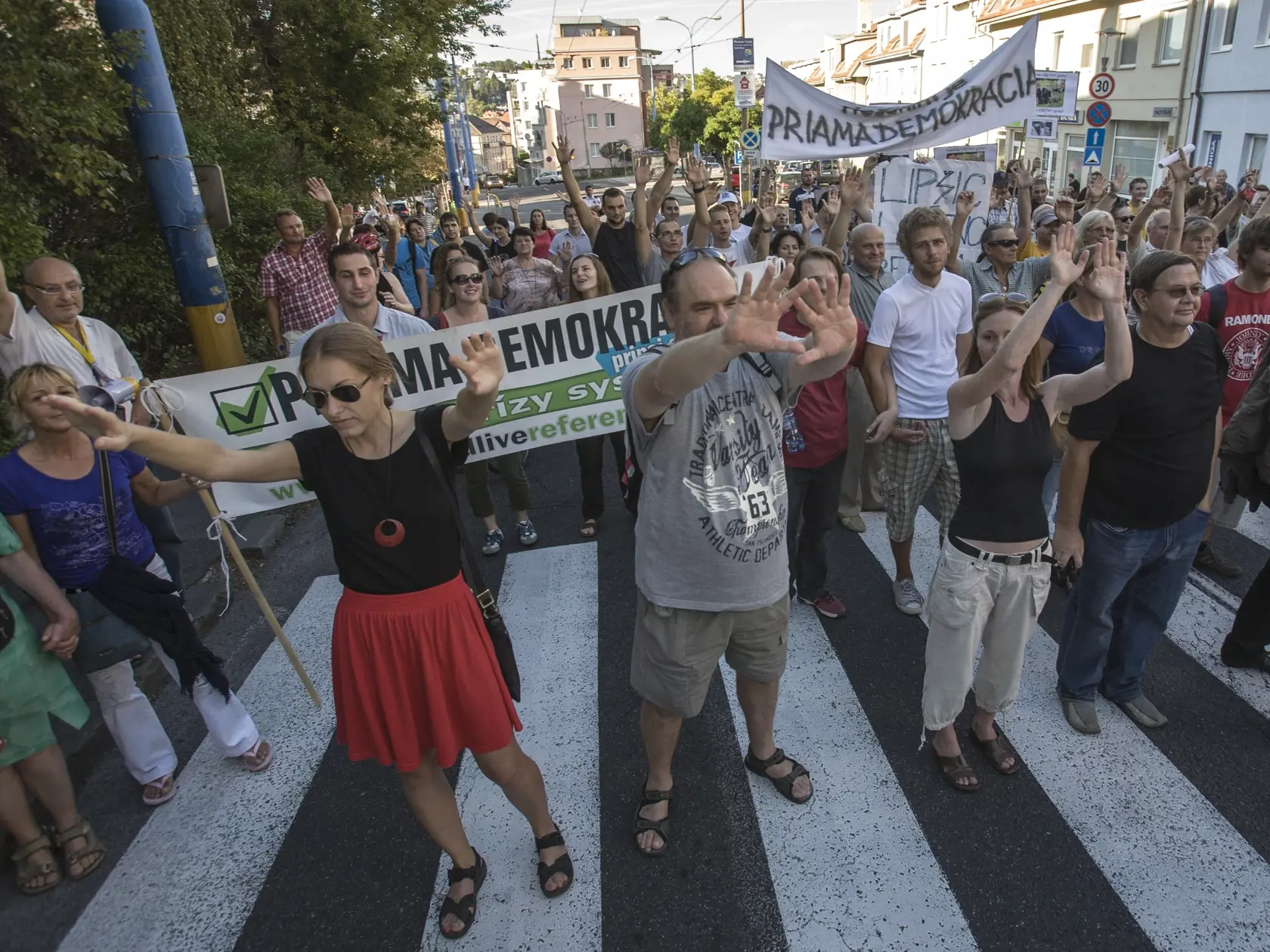 Protest Gorila z dňa 9. septembra 2012.
