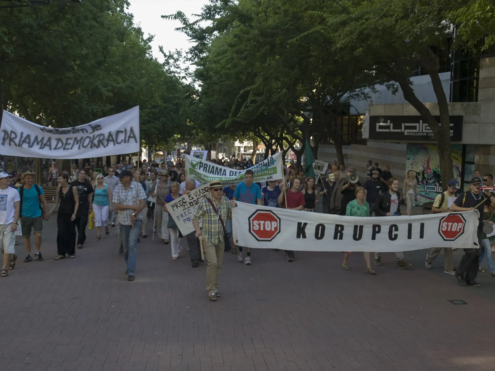 Protest Gorila z dňa 9. septembra 2012.