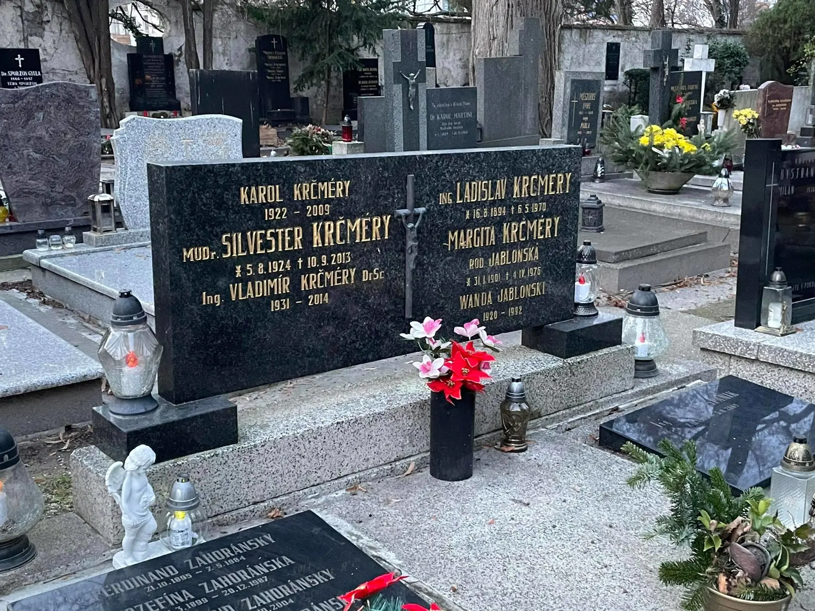 Profesora Krčméryho pochovali hneď vedľa jeho otecka.