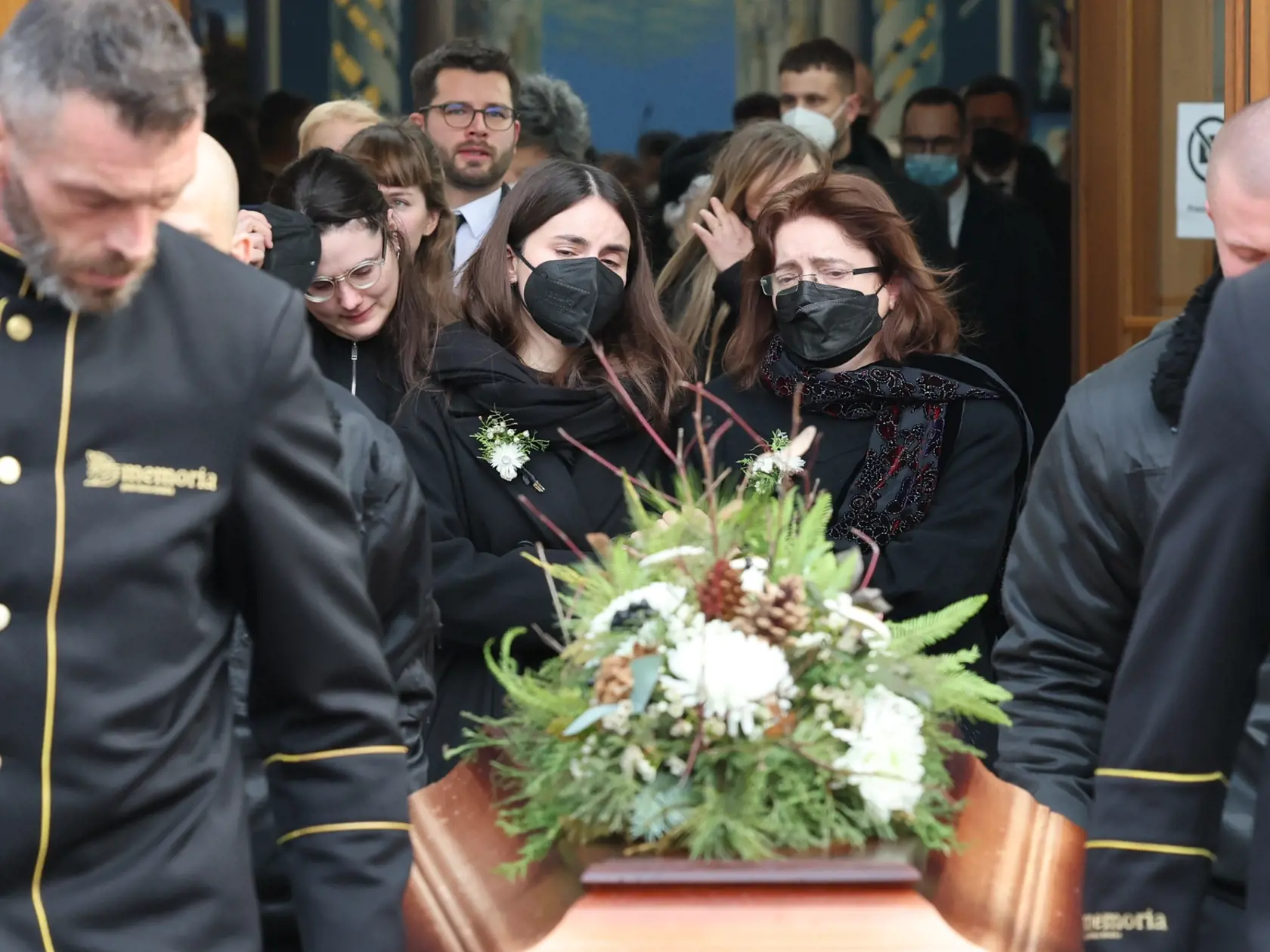 Posledná rozlúčka s profesorom Vladimírom Krčmérym v Kostole sv. Vincenta de Paul 29. decembra 2022.