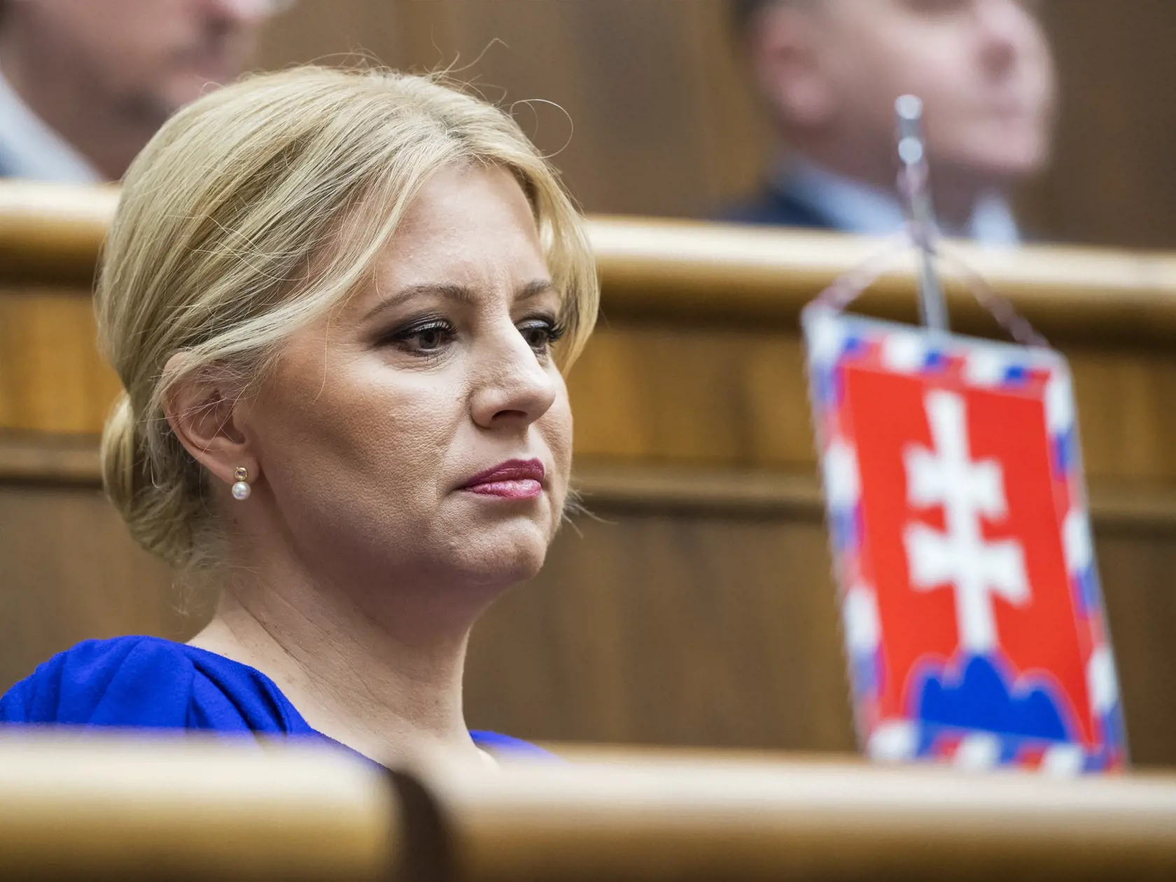 Prezidentka SR Zuzana Čaputová, ktorá vystúpila so správou o stave Slovenskej republiky pred poslancami Národnej rady (NR) SR v Bratislave v utorok 29. novembra 2022. FOTO TASR - Jaroslav Novák 