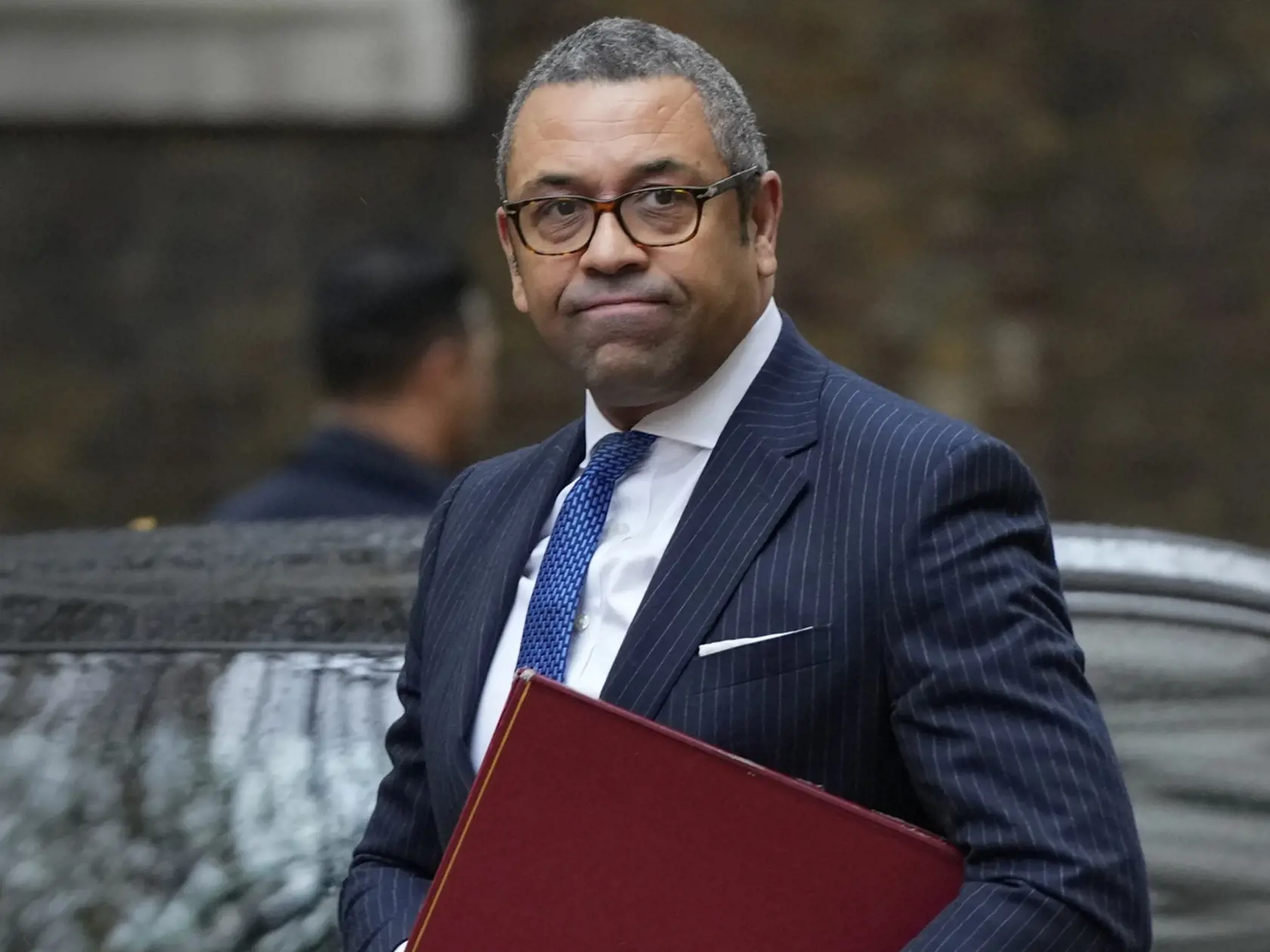 Britský minister zahraničných vecí James Cleverly.
