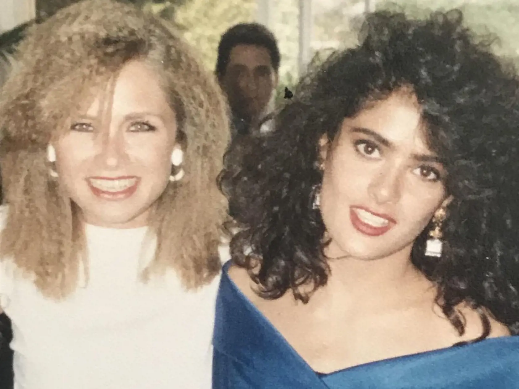 Mladá Leticia so Salmou Hayek